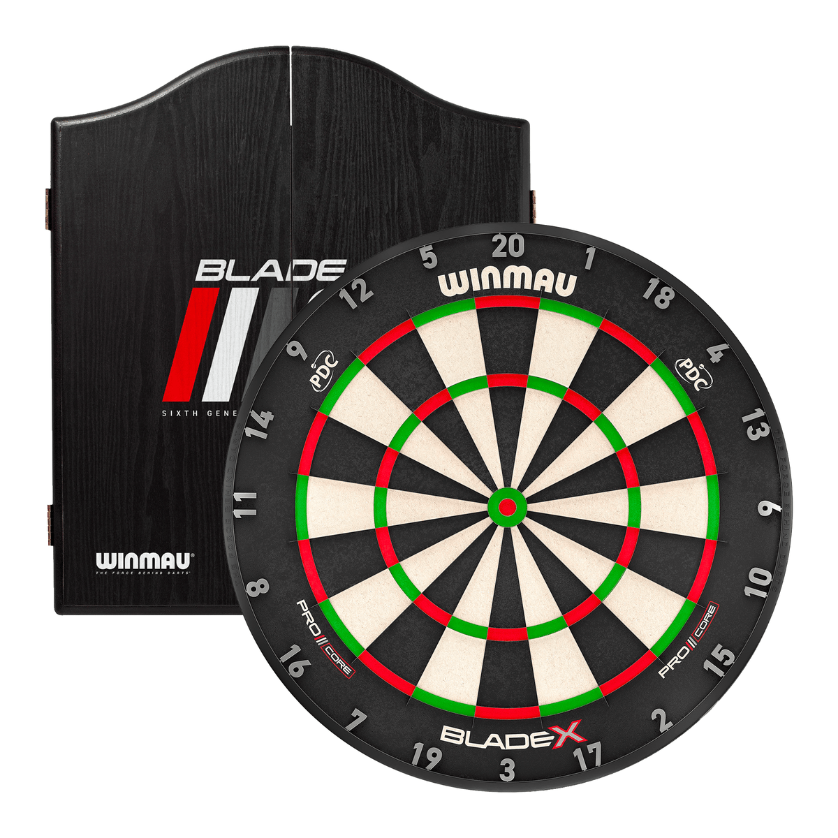 Darts Online Blade X Dartboard & Cabinet Bundle product