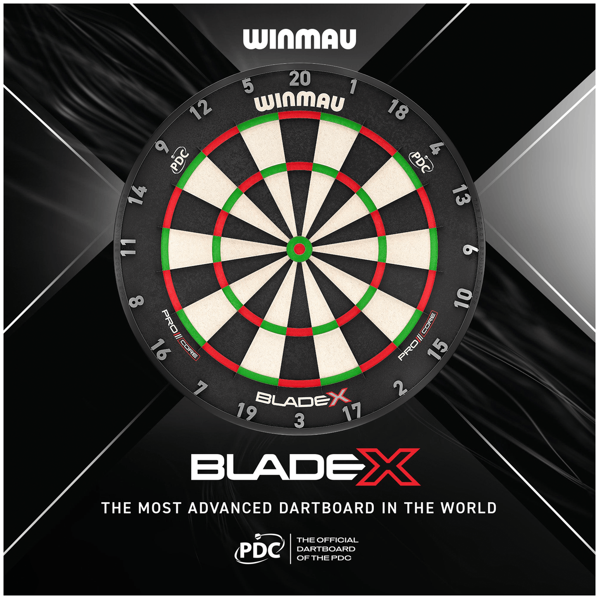 Darts Online Blade X Dartboard & Cabinet Bundle product