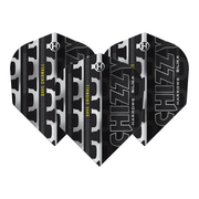 Harrows Dave Chisnall Chizzy Series 4 - Silika Dart Flights No. 6 / Black Flights & Shafts