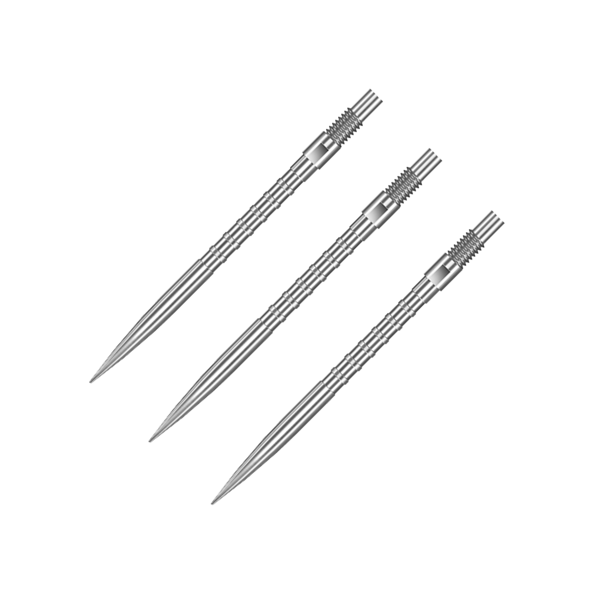 Harrows HM Grip - Quick Point Dart Points 26mm / Silver Accessories