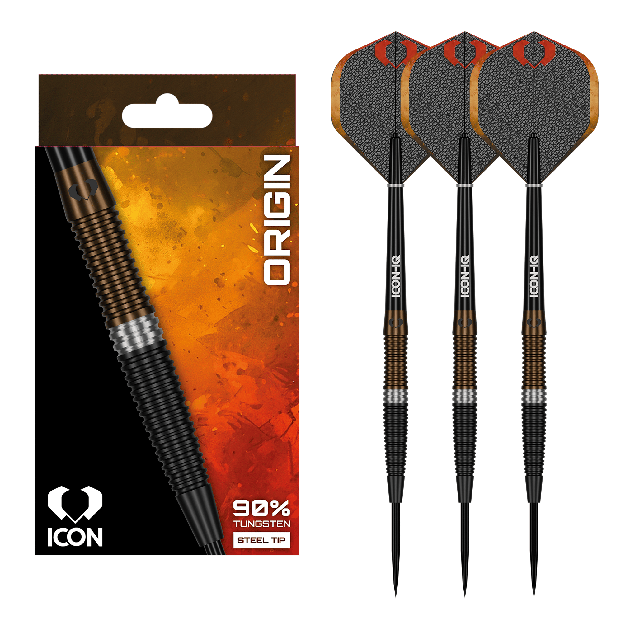Icon Origin - 90% Tungsten Steel Tip Darts Darts
