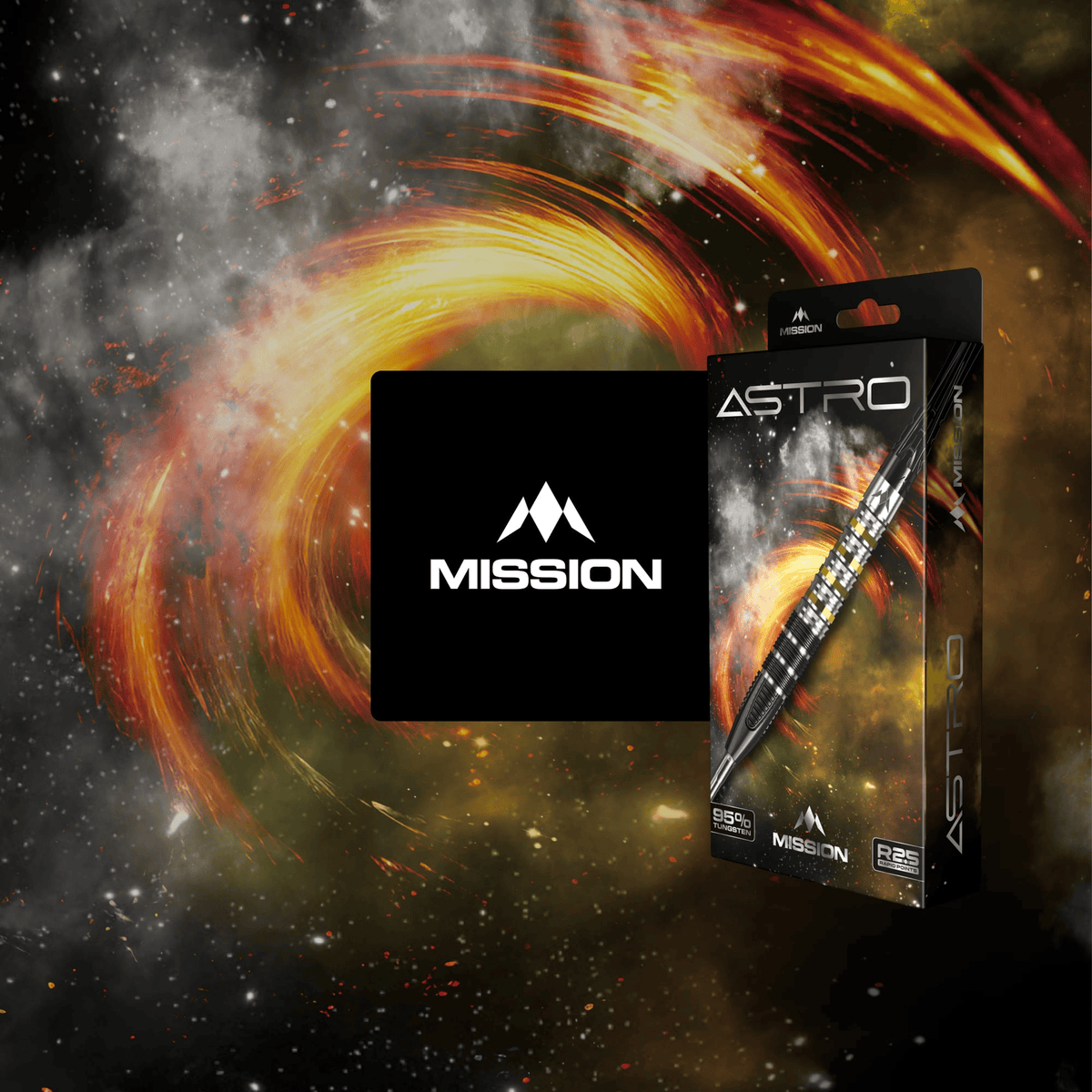Mission Astro R2.5 Rapid Point - 95% Tungsten Steel Tip Darts Darts