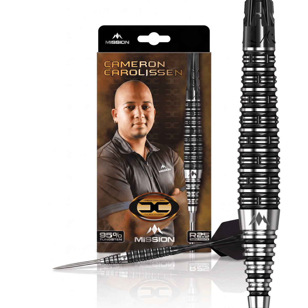 Mission Cameron Carolissen R2.5 Rapid Point - 95% Tungsten Steel Tip Darts Darts