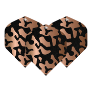 Mission Deadshot - Dart Flights No. 2 / Brown Flights & Shafts