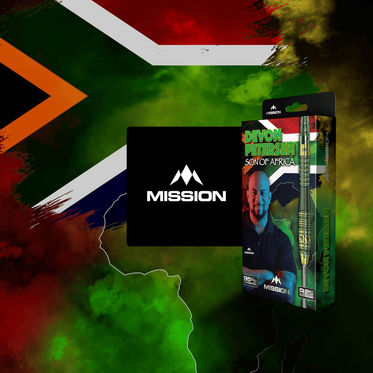 Mission Devon Petersen R2.5 Rapid Point - 95% Tungsten Steel Tip Darts Darts