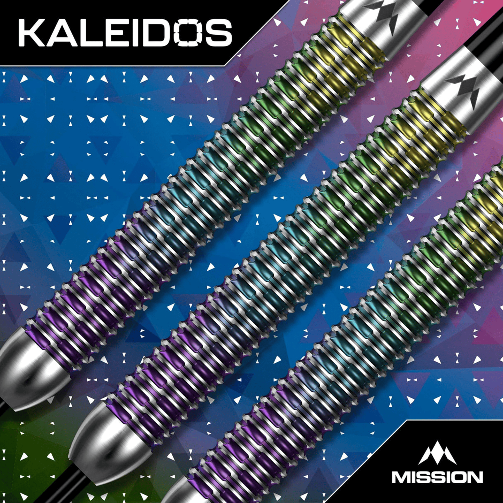 Mission Kaleidos - 95% Tungsten Steel Tip Darts Darts