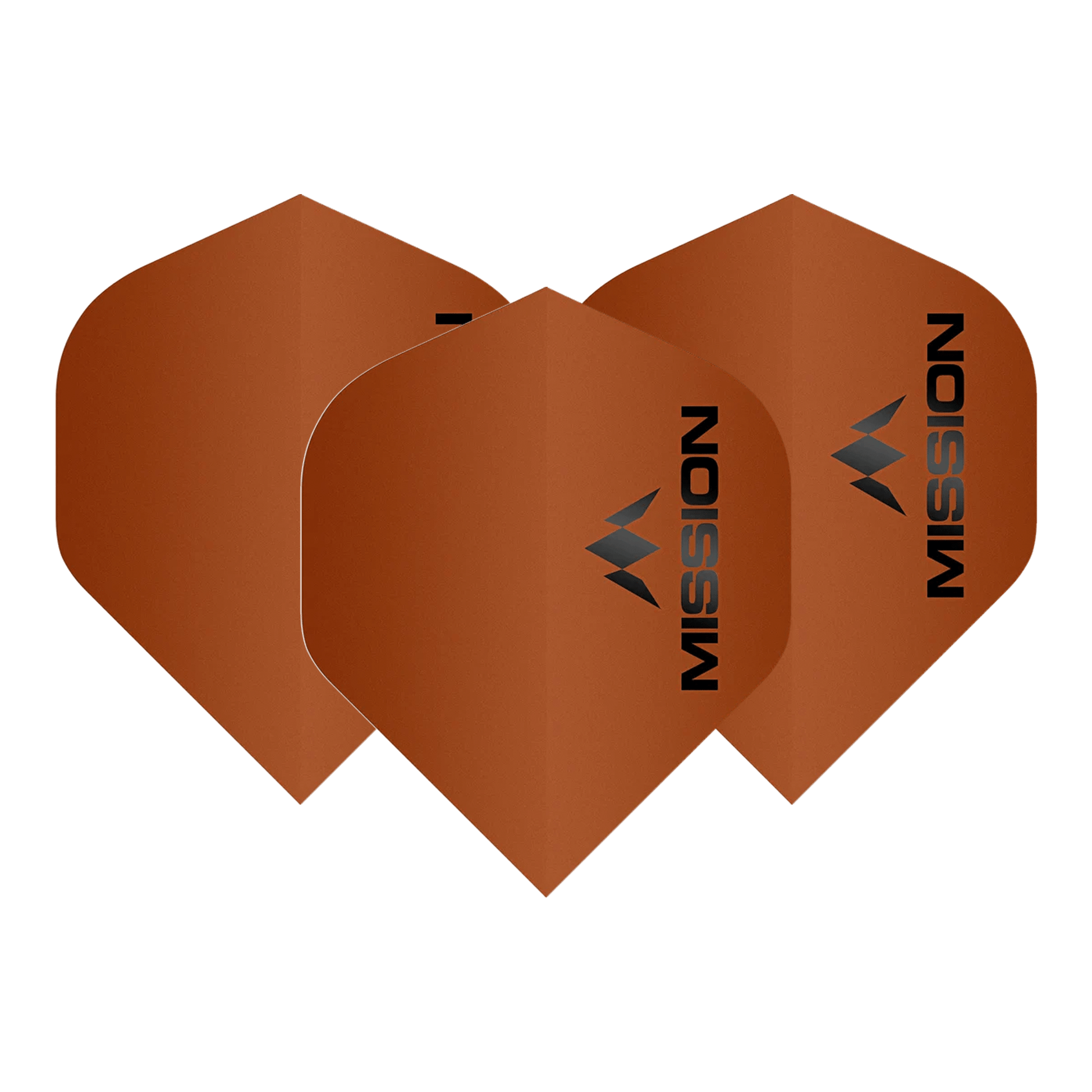 Mission Matt Logo - Dart Flights No. 2 / Bronze Flights