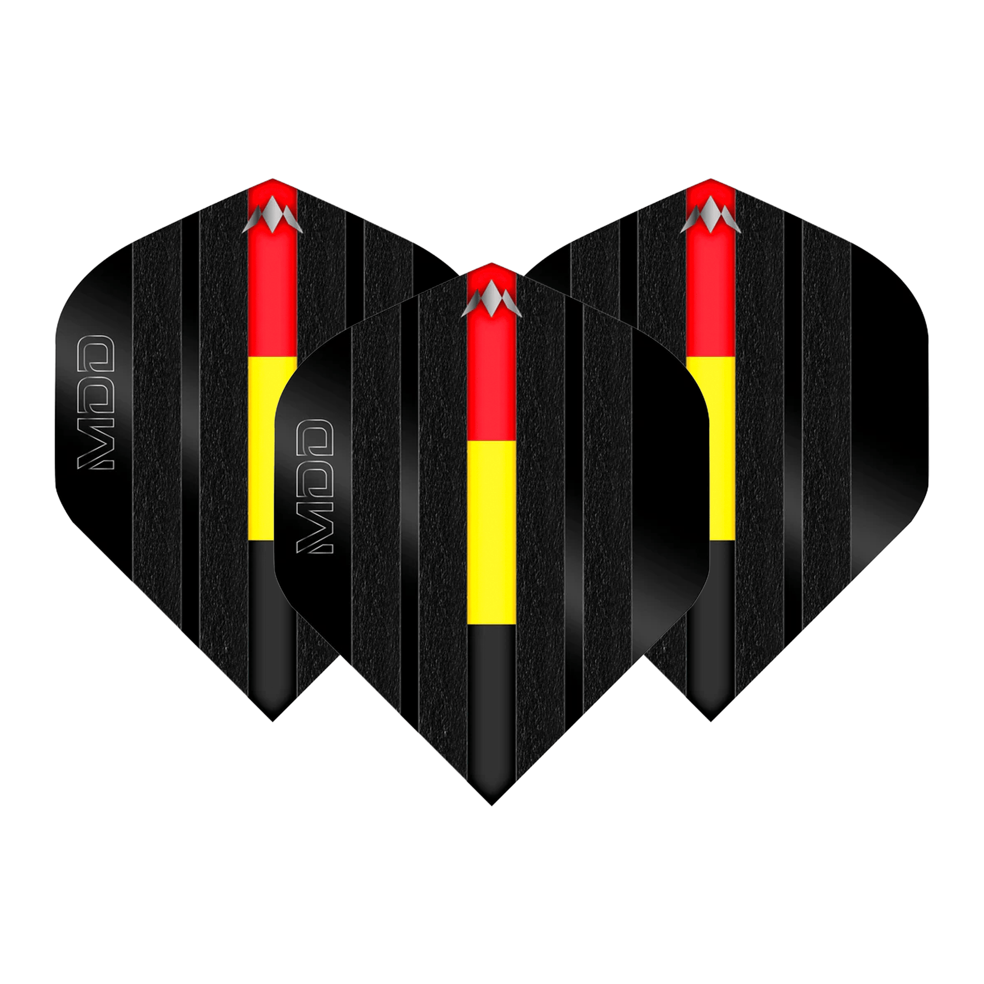 Mission Mike De Decker Solo - Dart Flights No. 2 / Red & Yellow Flights & Shafts