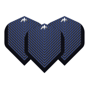 Mission Nightfall - Dart Flights No. 2 / Black & Blue Flights & Shafts