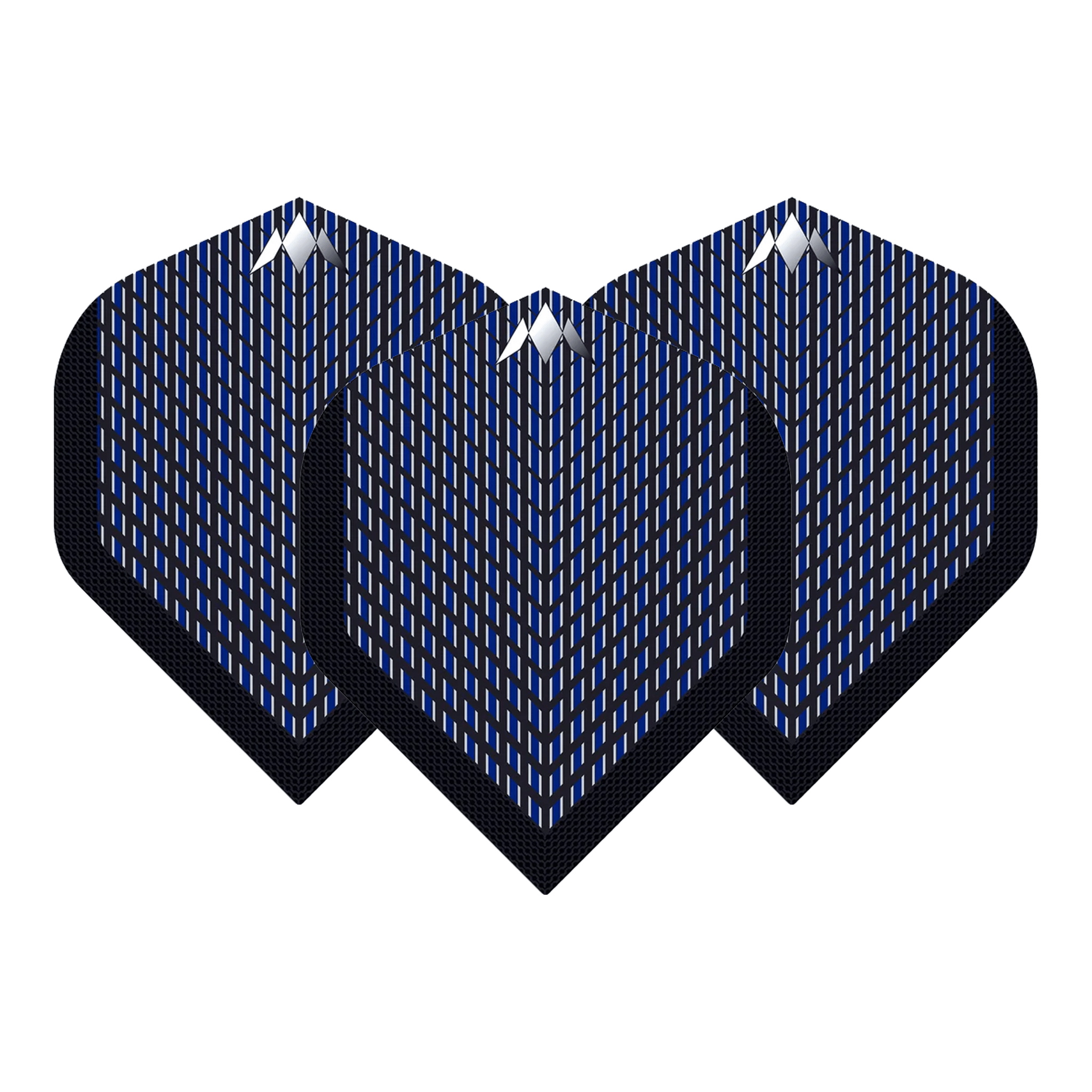 Mission Nightfall - Dart Flights No. 2 / Black & Blue Flights & Shafts