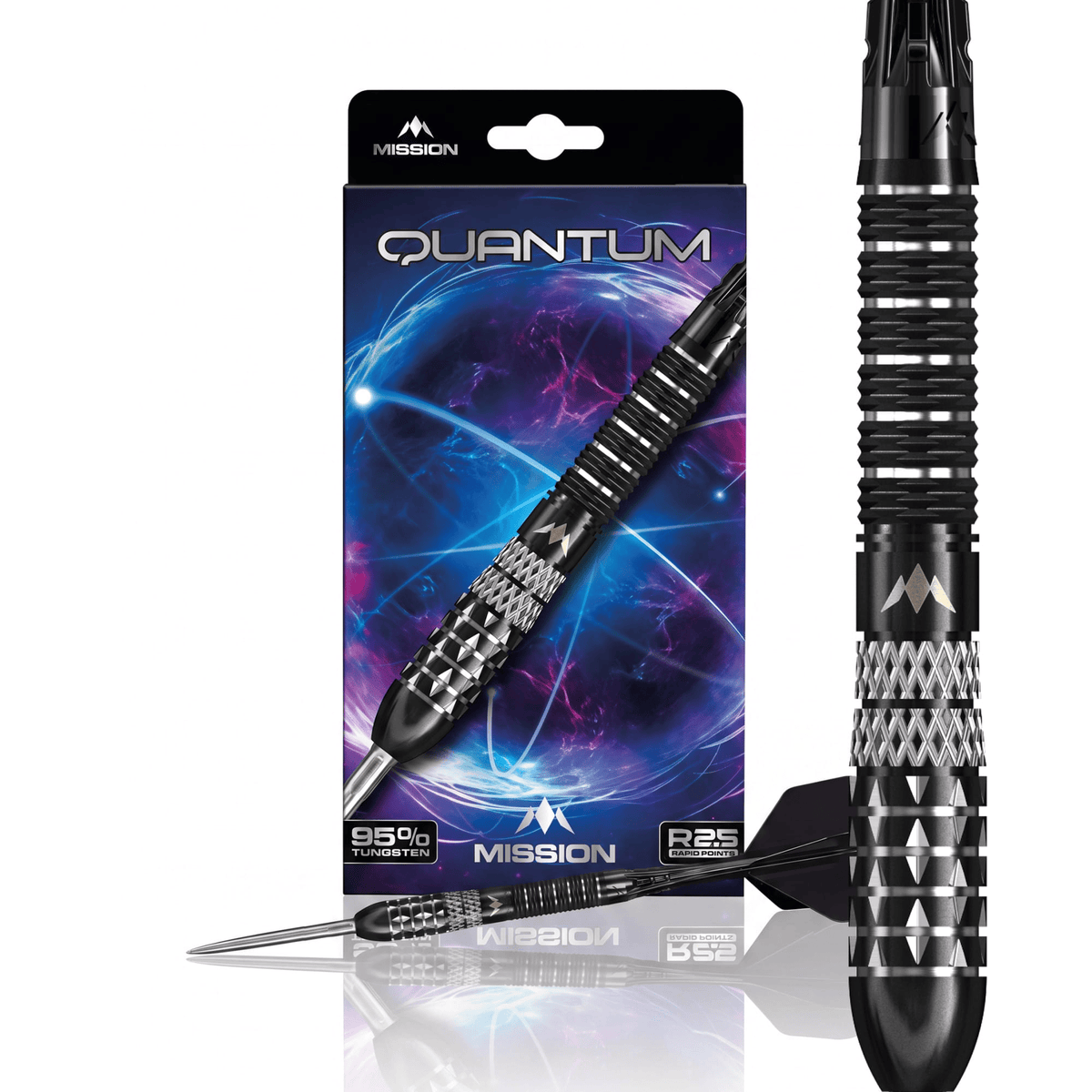 Mission Quantum R2.5 Rapid Point - 95% Tungsten Steel Tip Darts Darts
