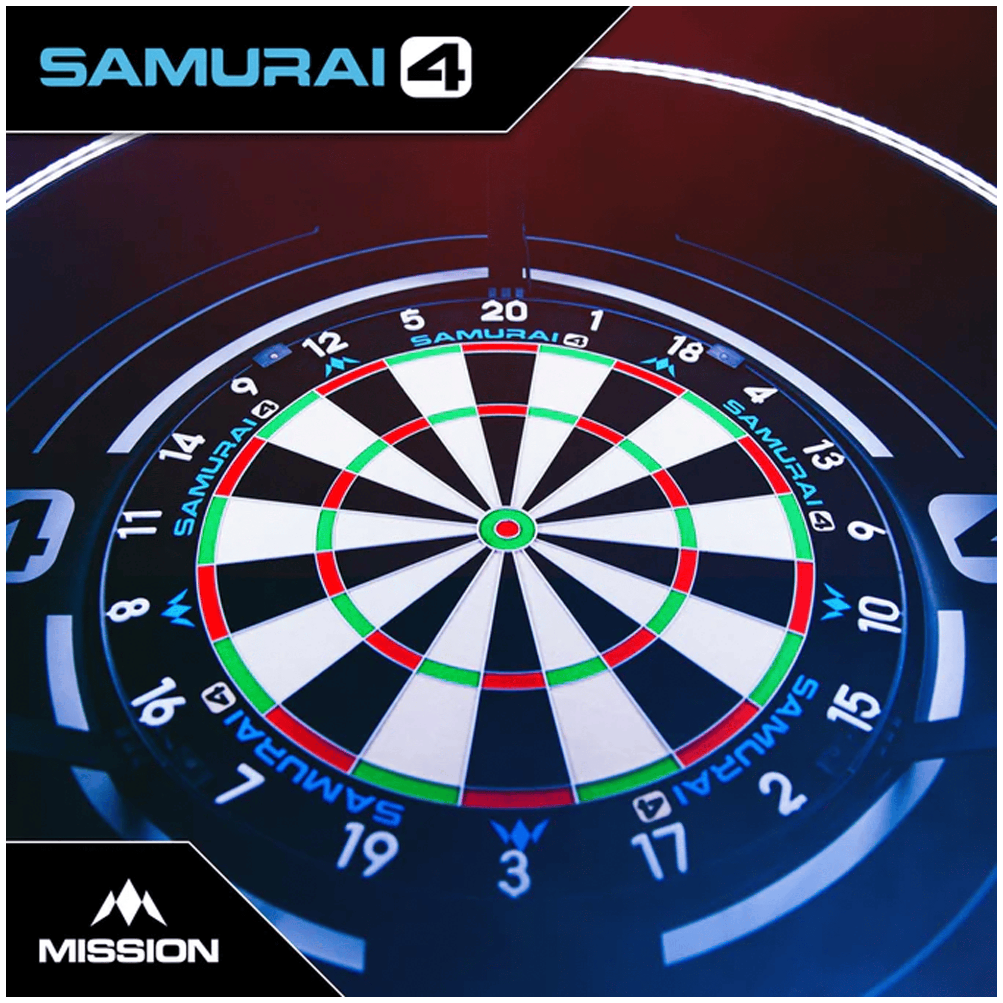 Mission Samurai 4 - Dartboard Boards