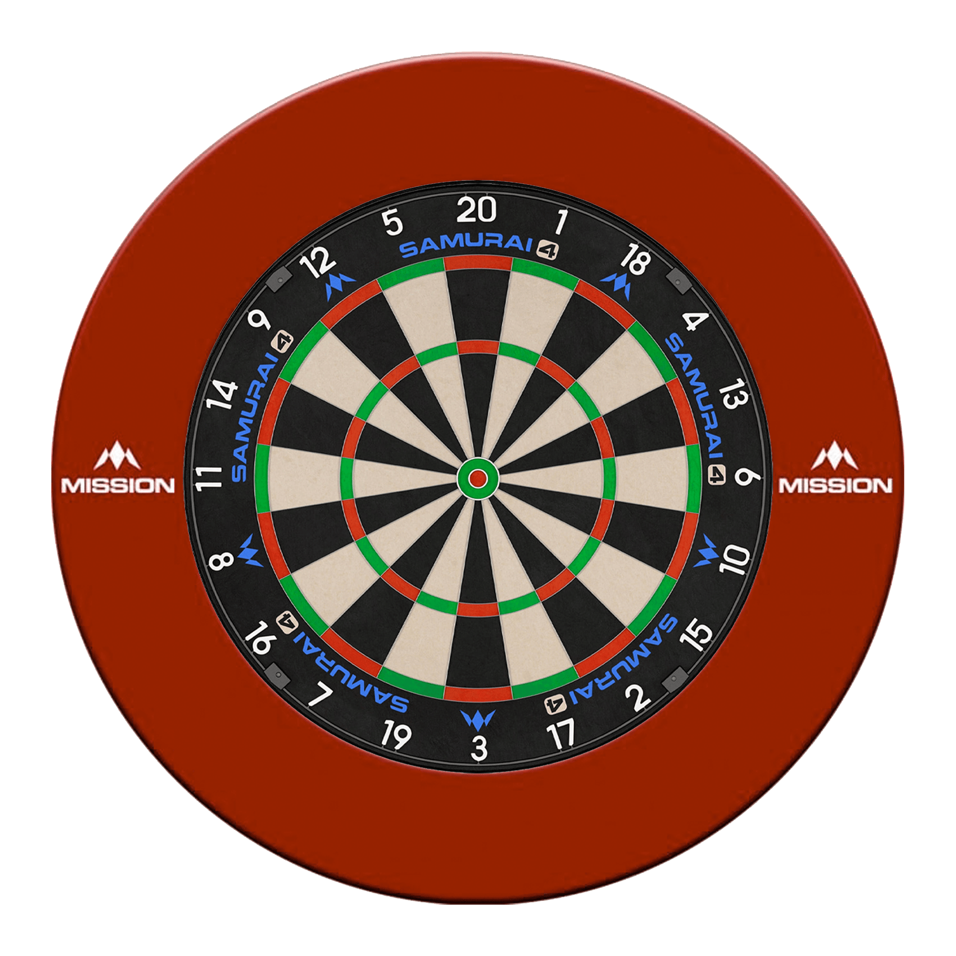 Mission Samurai 4 Dartboard & Surround Bundle Dartboard Bundles