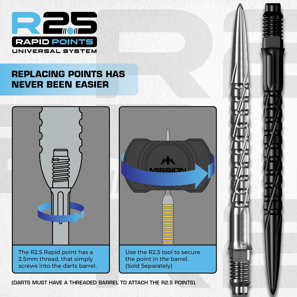Mission SG2 - R2.5 Rapid Dart Points Dart Points