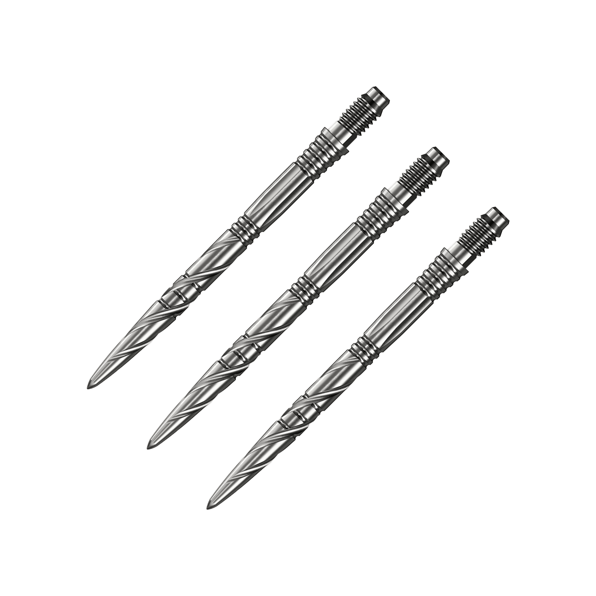 Mission SGV - R2.5 Rapid Dart Points 30mm / Silver Dart Points