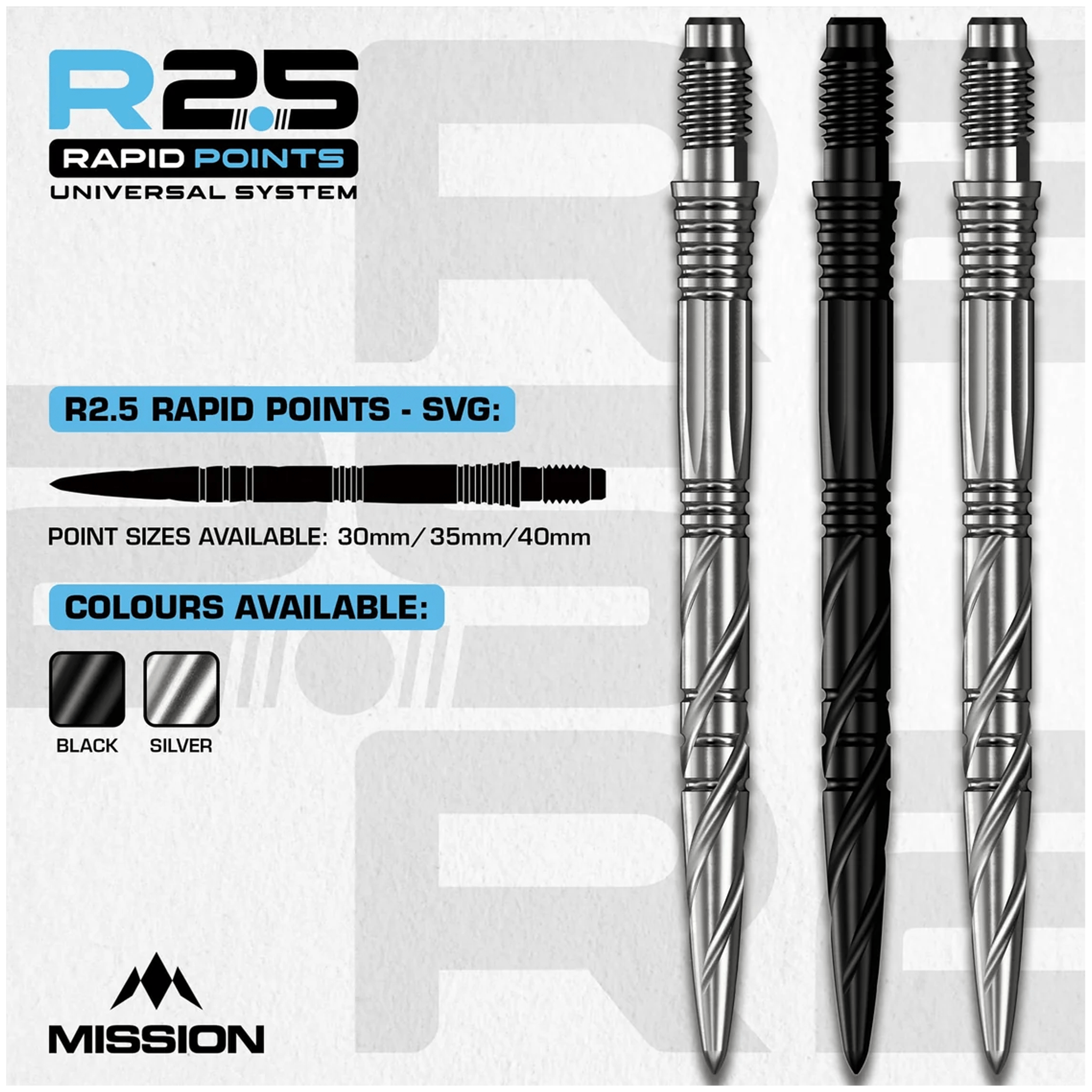 Mission SGV - R2.5 Rapid Dart Points Dart Points