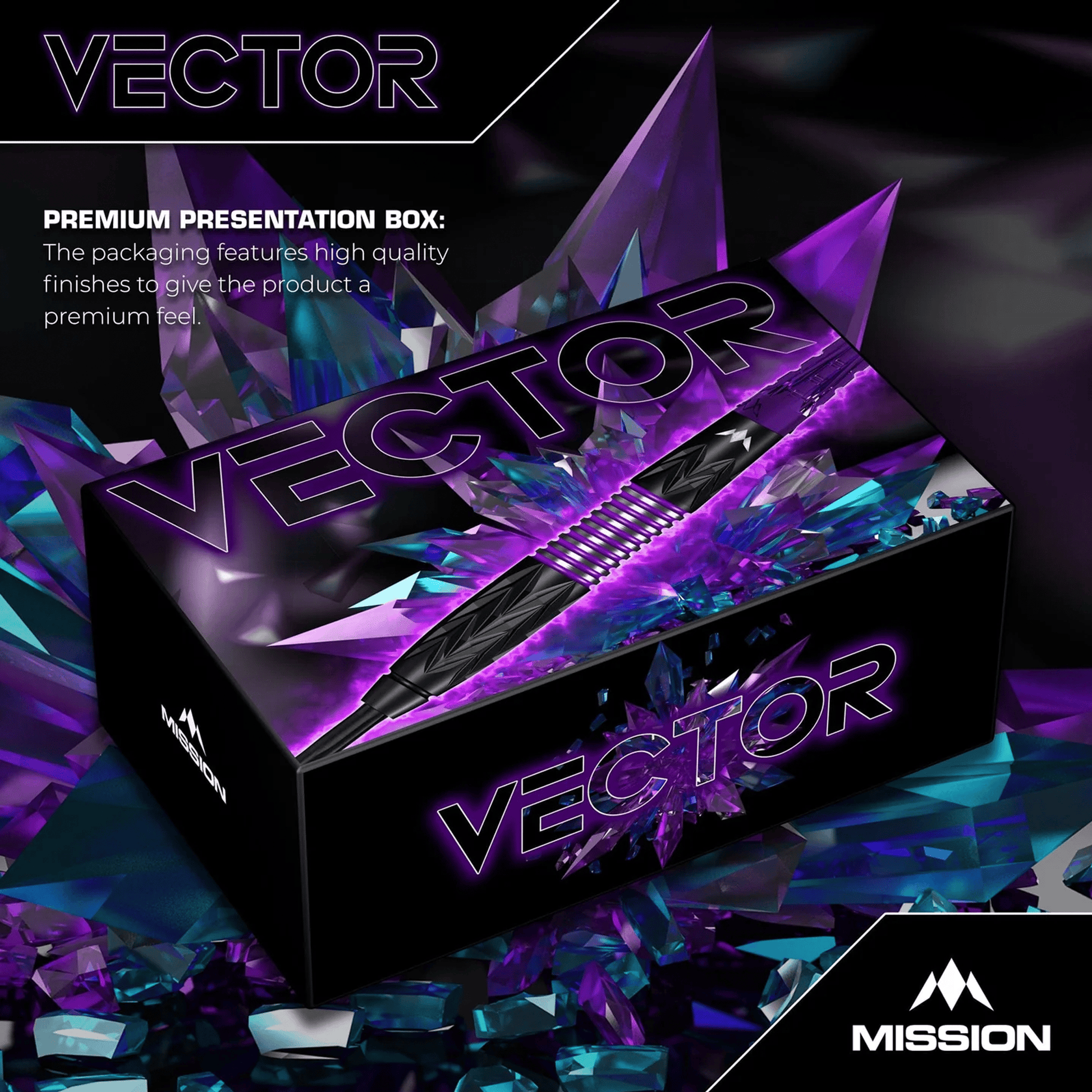 Mission Vector - 95% Tungsten Steel Tip Darts Darts