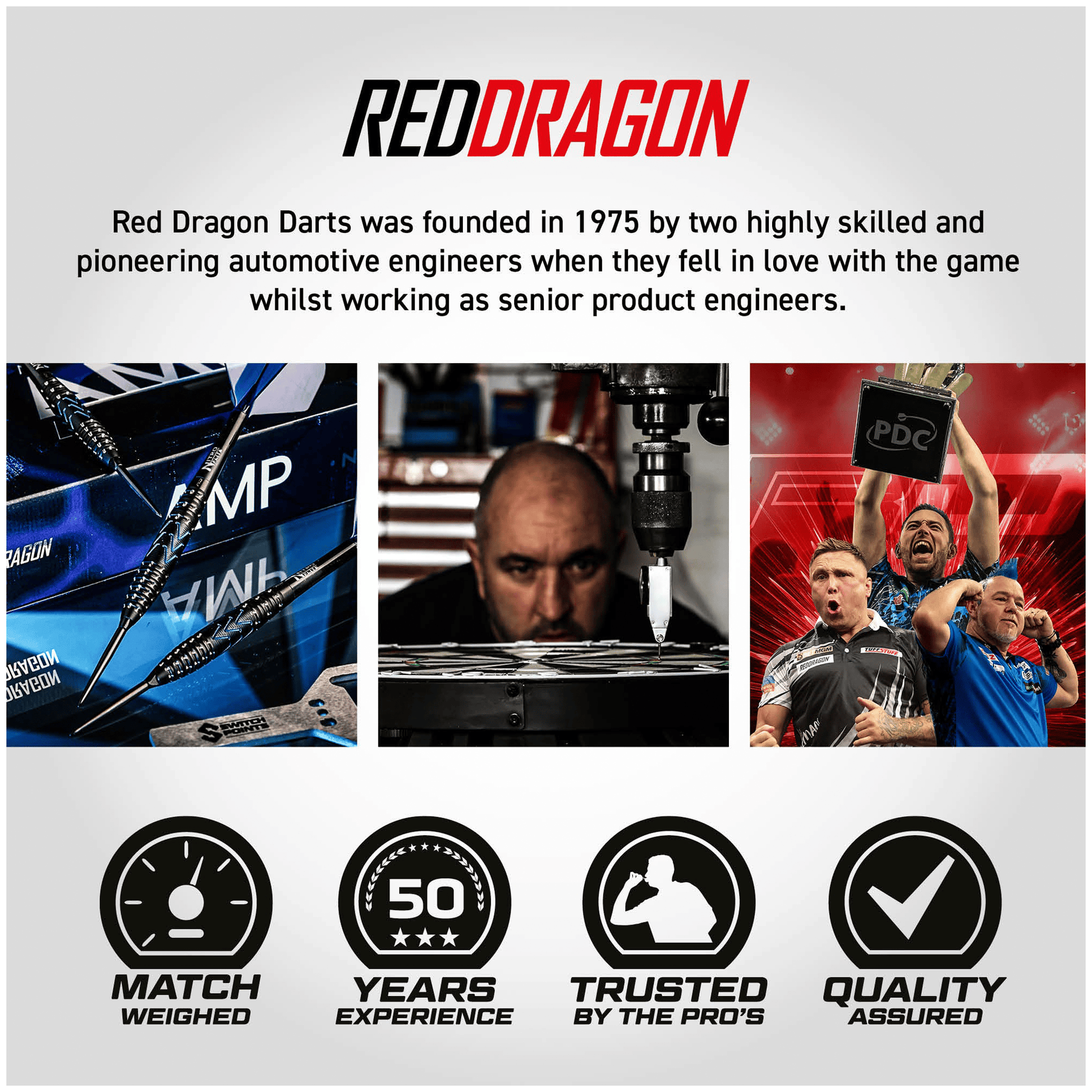 Red Dragon Amp Torpedo Switch Point - 90% Steel Tip Darts Darts