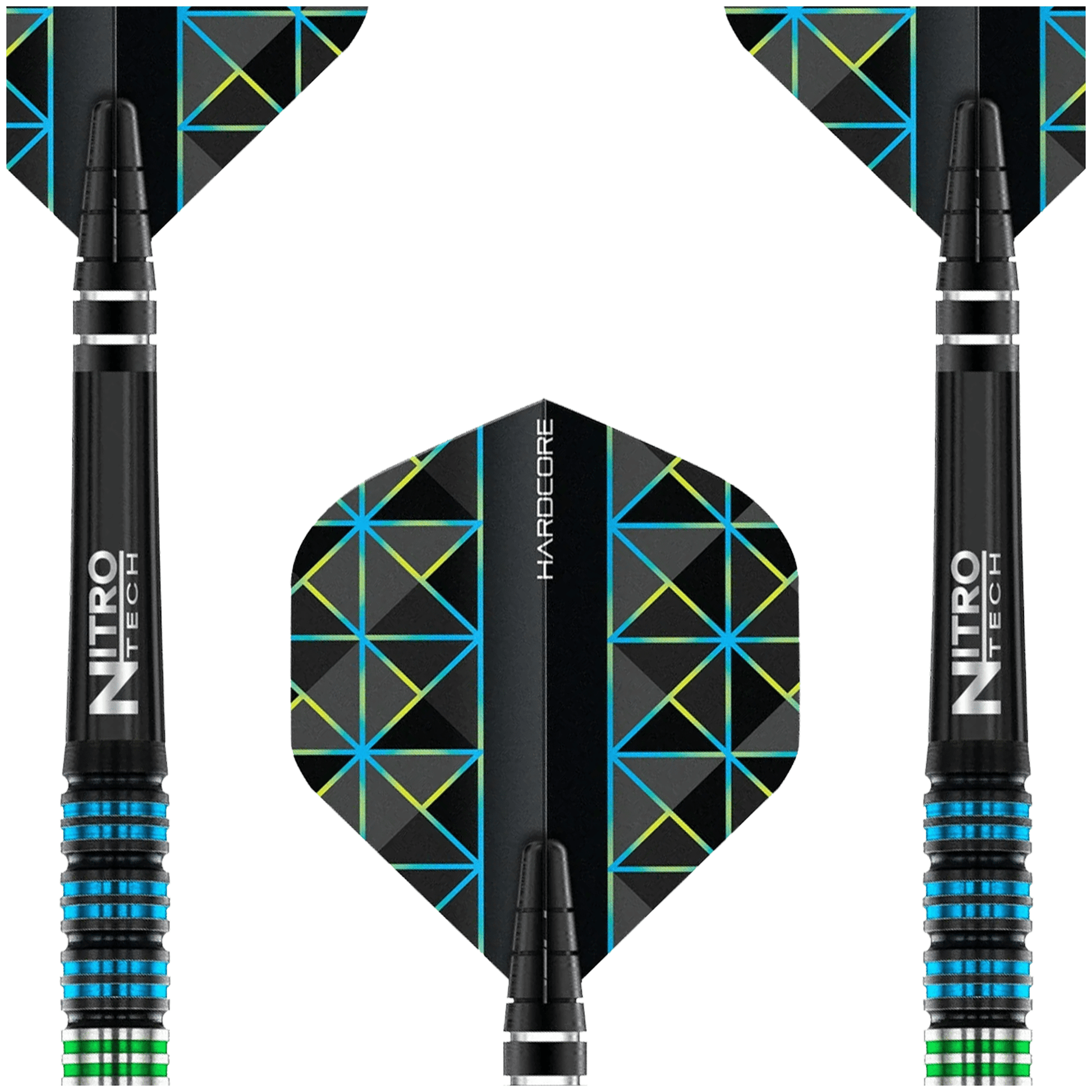 Red Dragon Dragonfly 95 Black Parallel - 95% Tungsten Steel Tip Darts Darts