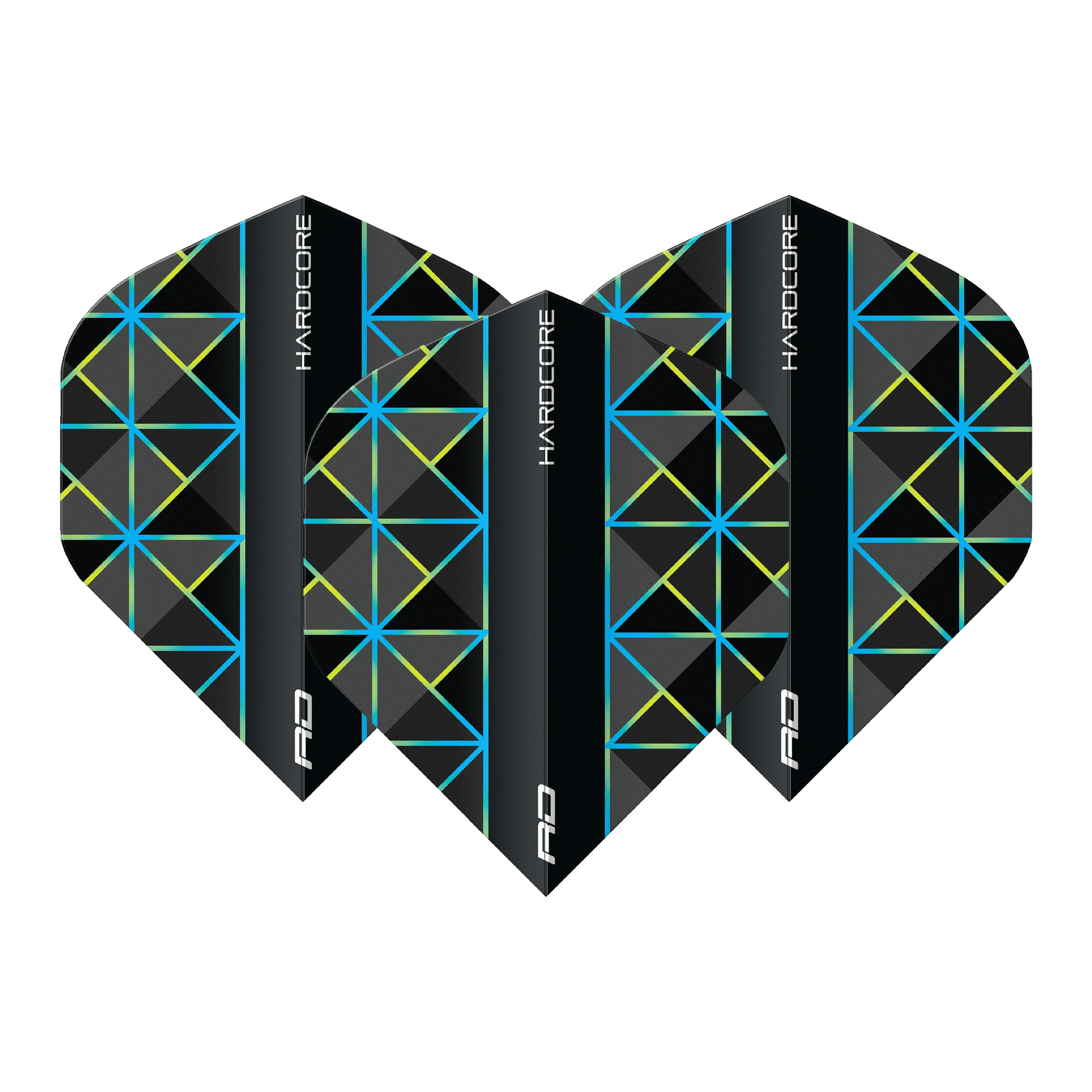 Red Dragon Dragonfly 95 - Hardcore Dart Flights Standard / Black Flights & Shafts