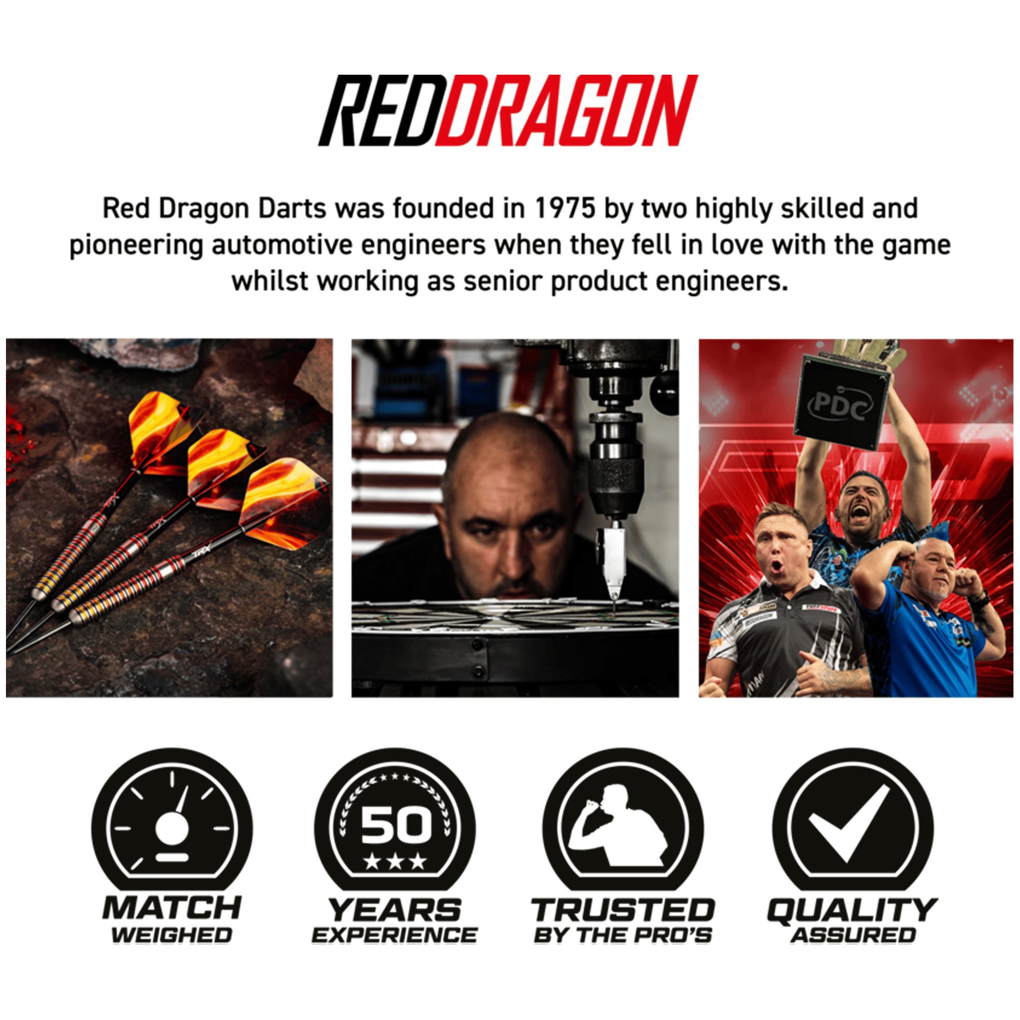Red Dragon Furnace - 90% Tungsten Core Steel Tip Darts Darts