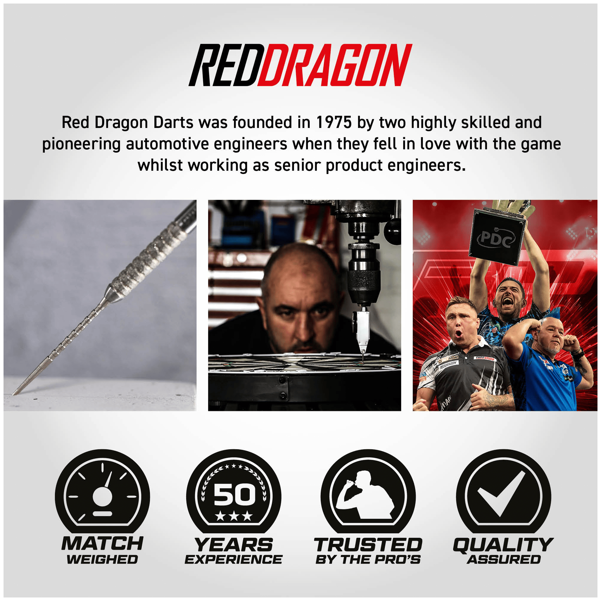 Red Dragon Gian Van Veen Tour Edition Switch Point - 90% Tungsten Steel Tip Darts 21 Grams Darts