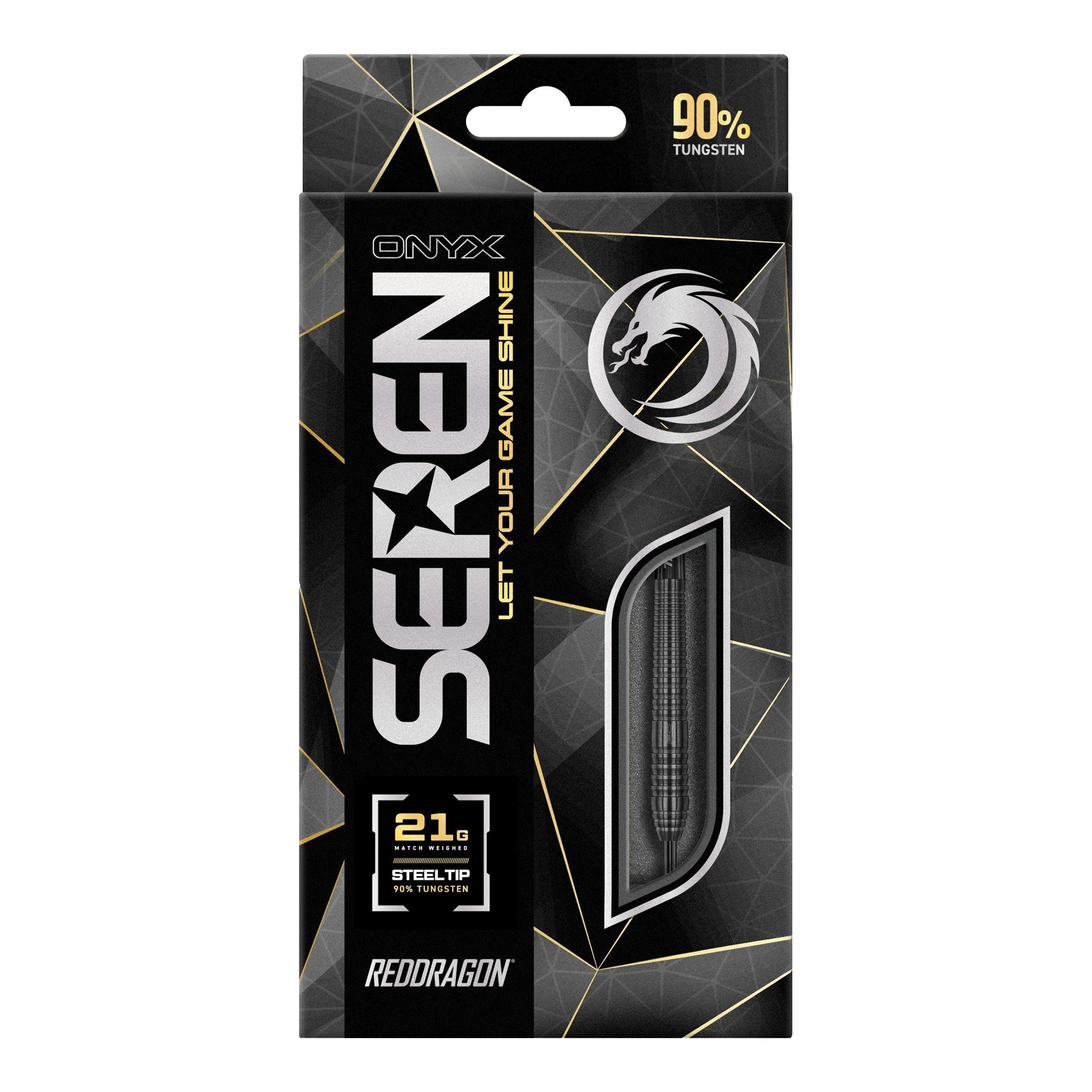 Red Dragon Seren 2 Onyx - 90% Tungsten Steel Tip Darts Darts