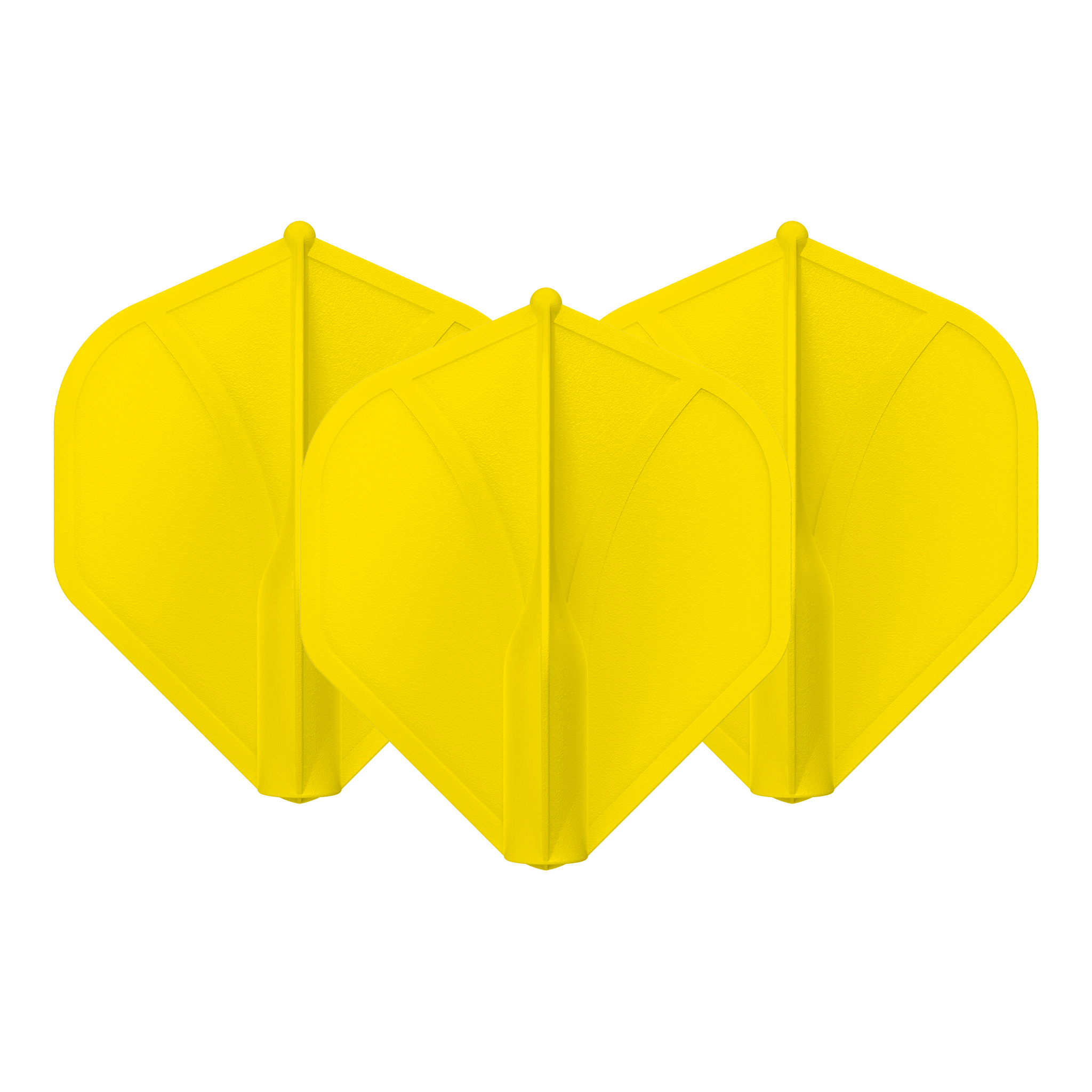 Shot Airfoil - Moulded Dart Flights Standard / Yellow Flights & Shafts