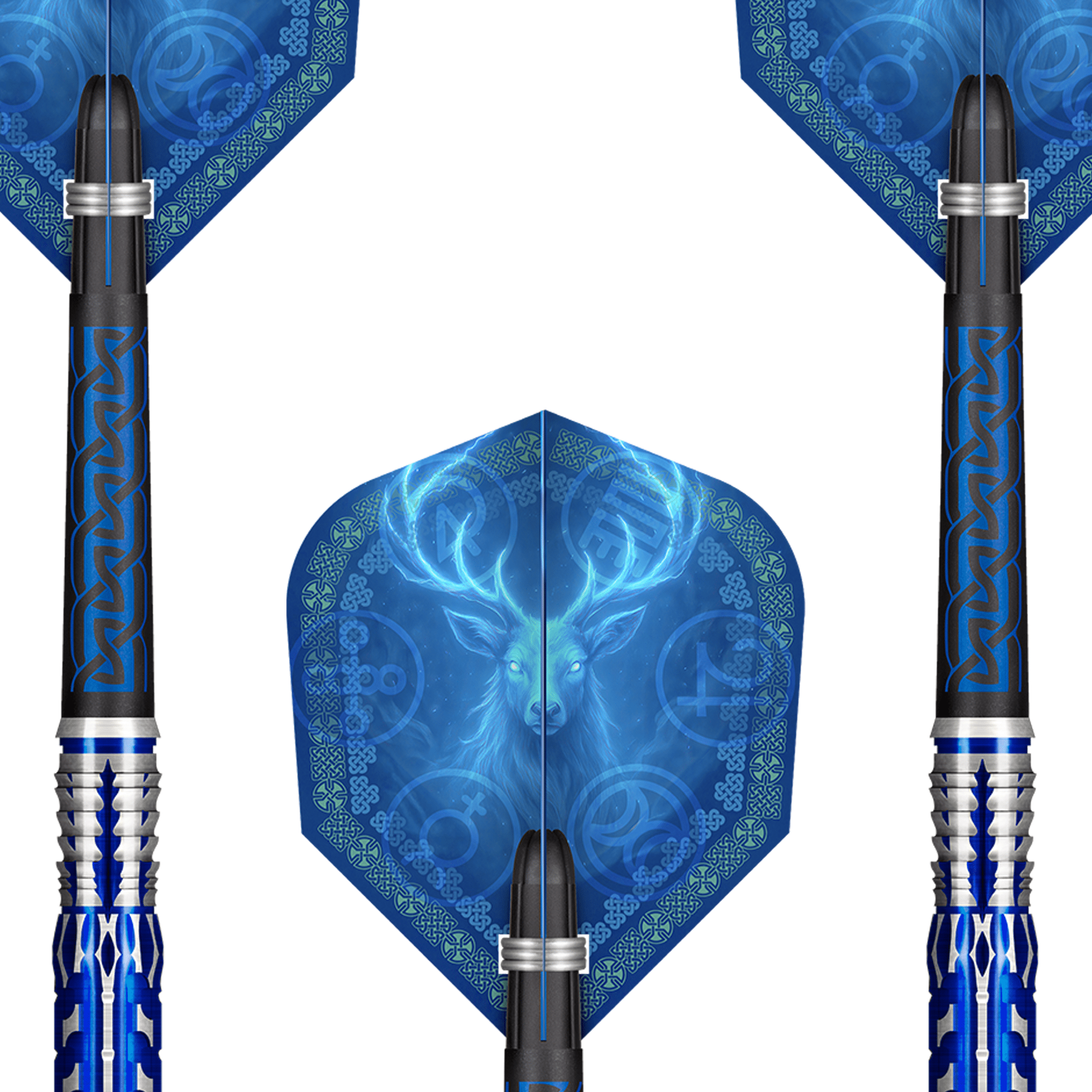 Shot Celt Merlin - 95% Tungsten Steel Tip Darts Darts