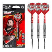 Shot Michael Smith Series II Turbo Point - 90% Tungsten Steel Tip Darts 22 Grams Darts