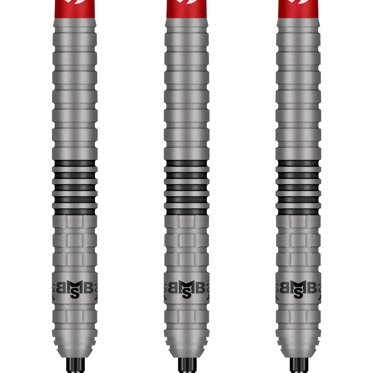 Shot Michael Smith Series II Turbo Point - 90% Tungsten Steel Tip Darts Darts