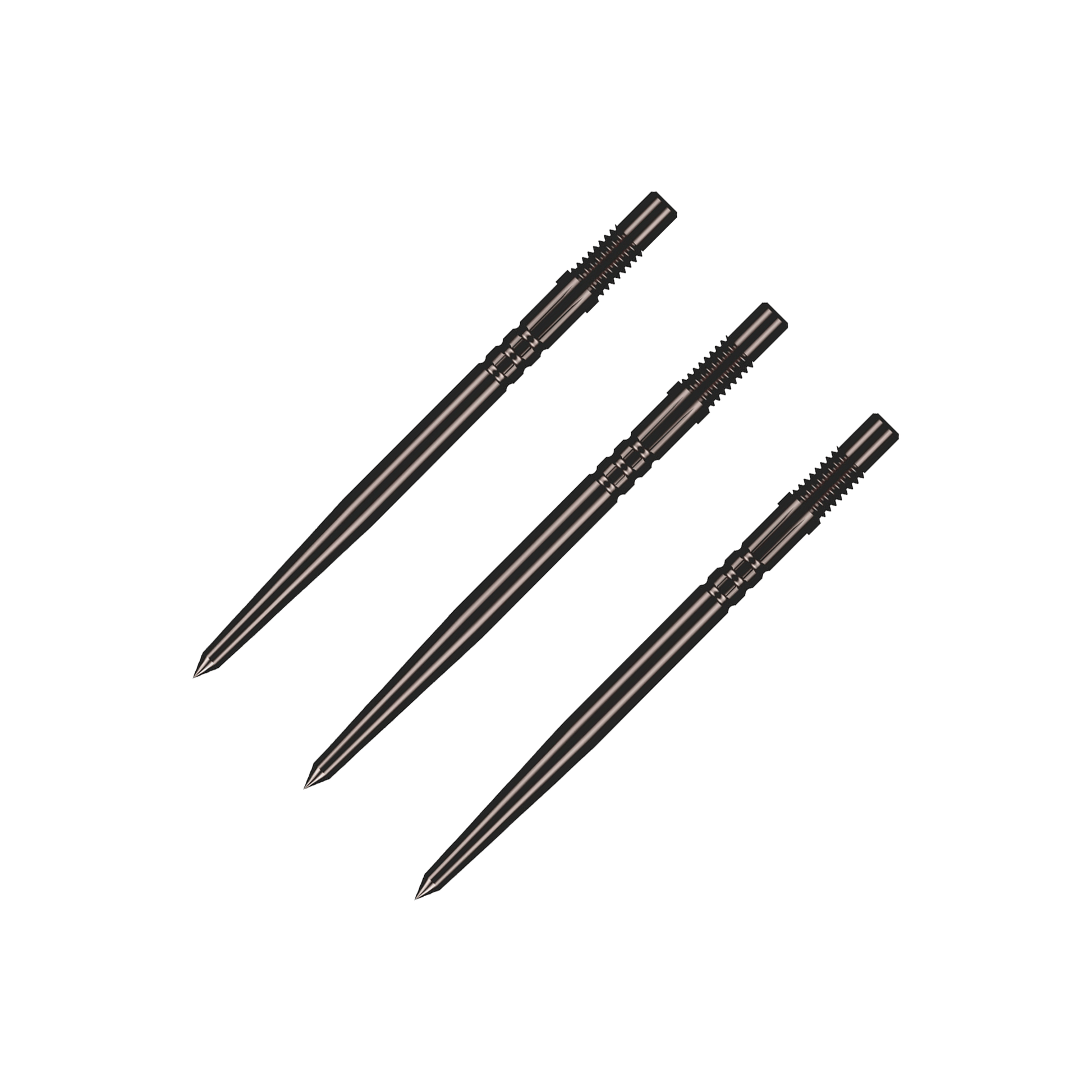 Shot Plain - Turbo Dart Points 30mm / Black Dart Points