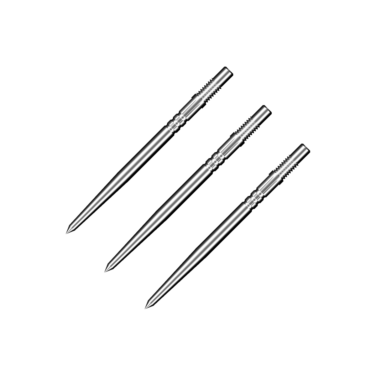Shot Plain - Turbo Dart Points 30mm / Silver Dart Points