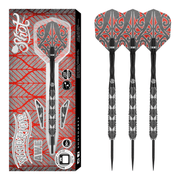 Shot Warrior Awe - 90% Tungsten Steel Tip Darts 22 Grams Darts