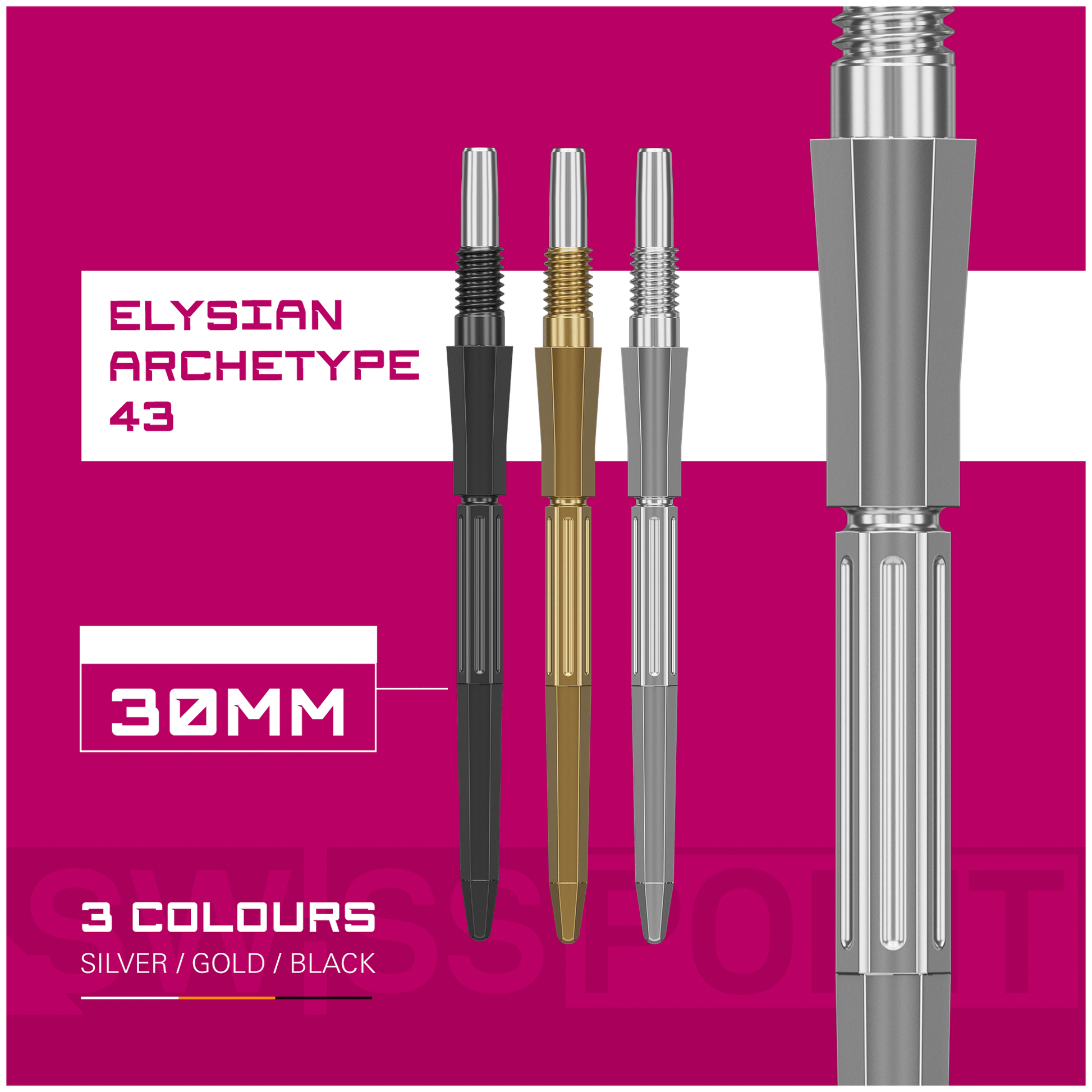Target Elysian Archetype 43 - Swiss Dart Points Accessories