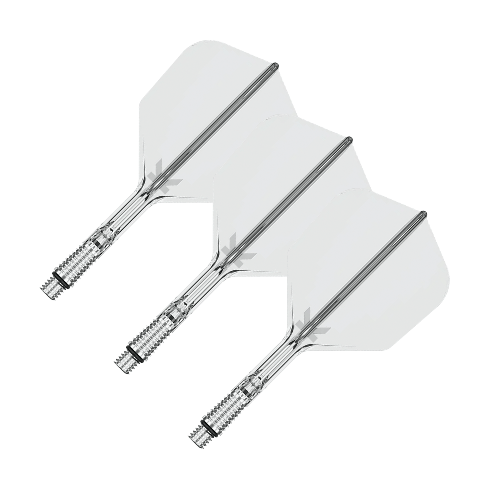 Target K-Shift - All In One Flight & Shaft No. 6 / Intermediate (26mm) / Clear Flights & Shafts