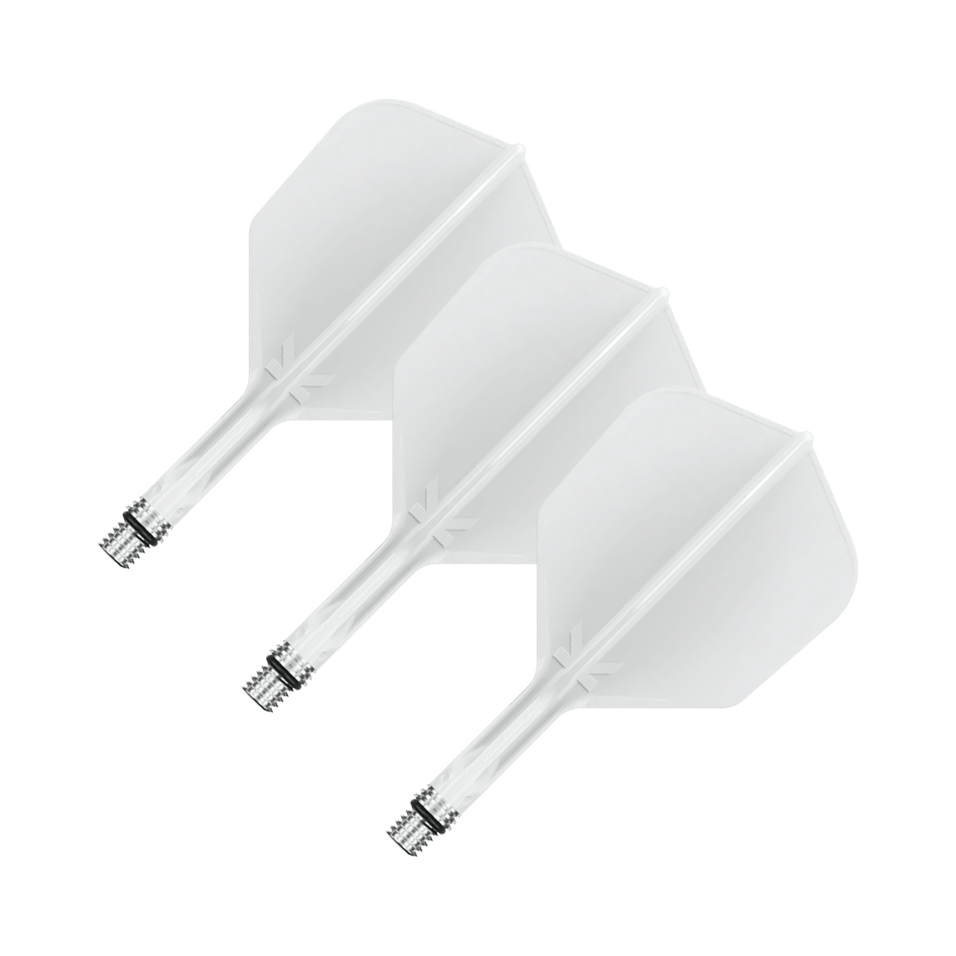 Target K-Shift - All In One Flight & Shaft No. 6 / Short (19mm) / White Flights & Shafts