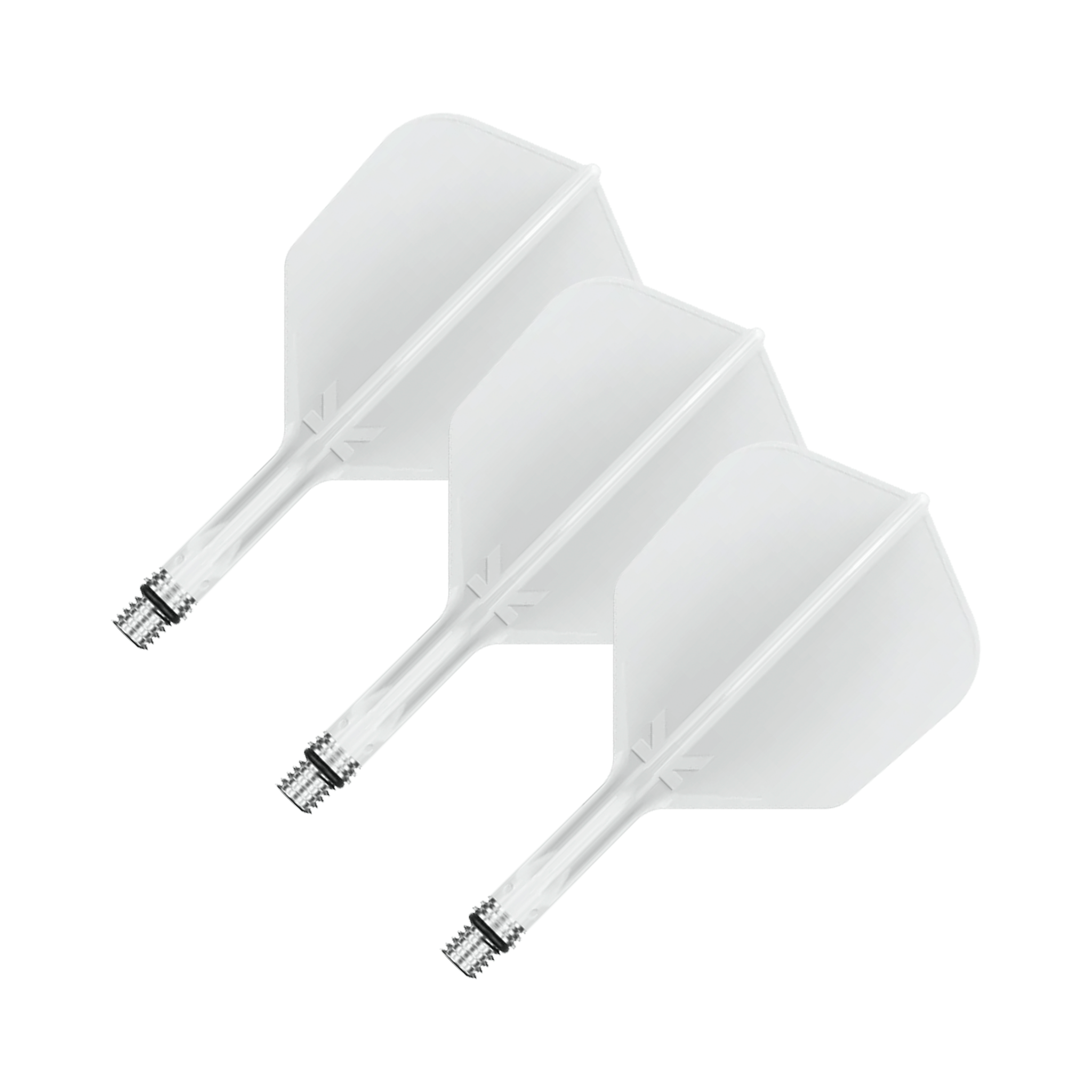 Target K-Shift - All In One Flight & Shaft No. 6 / Short (19mm) / White Flights & Shafts