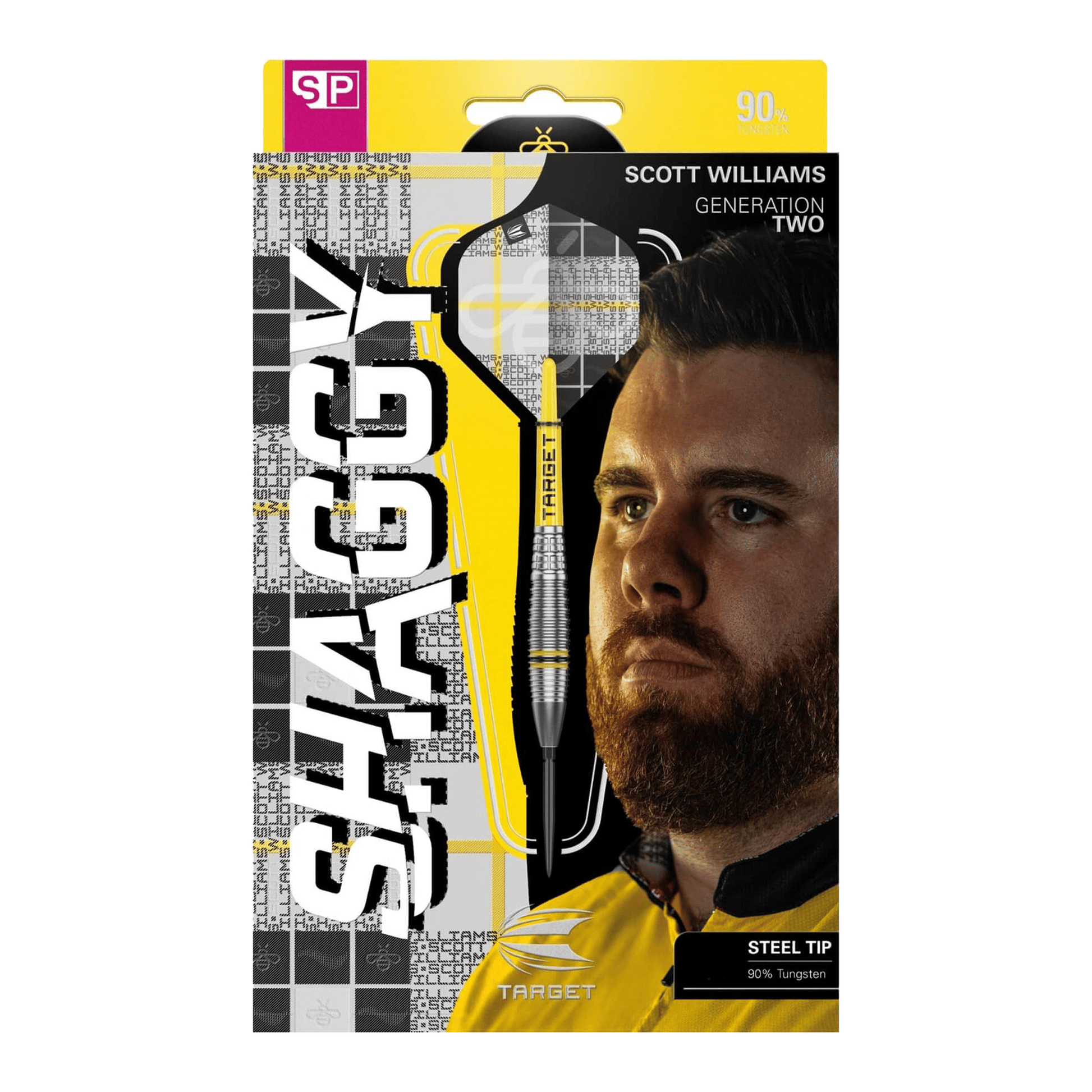 Target Scott Williams Gen 2 Swiss Point - 90% Tungsten Steel Tip Darts Darts