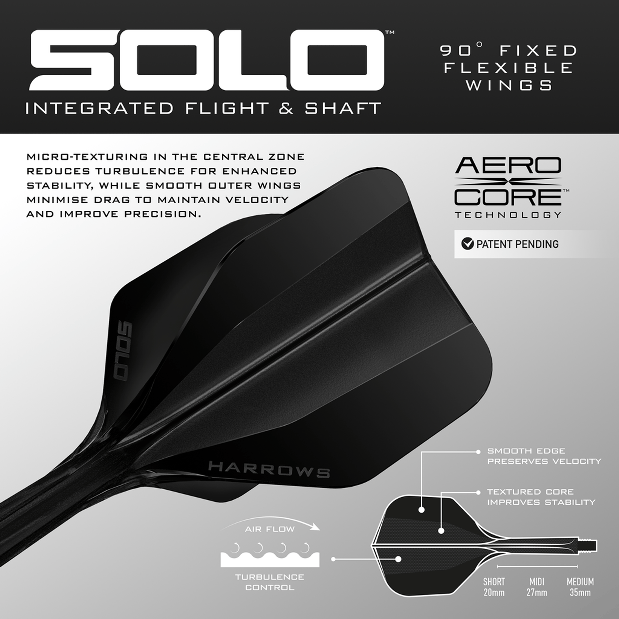 Target Solo - All In One Flight & Shaft Flights & Shafts