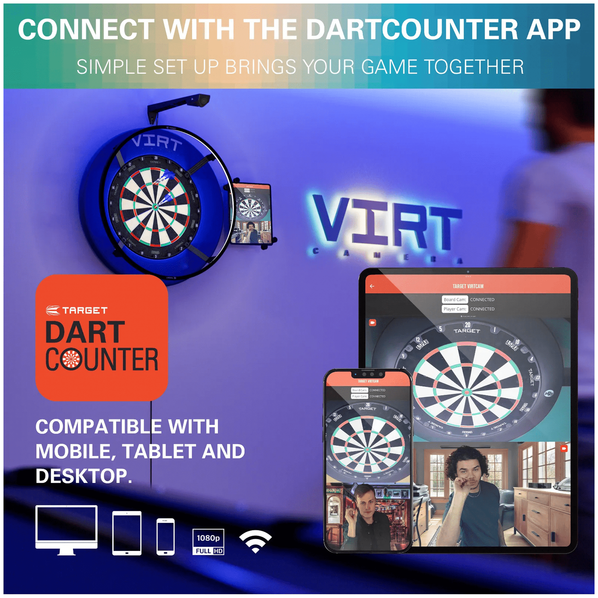 Target Virt Dartboard Camera Accessories