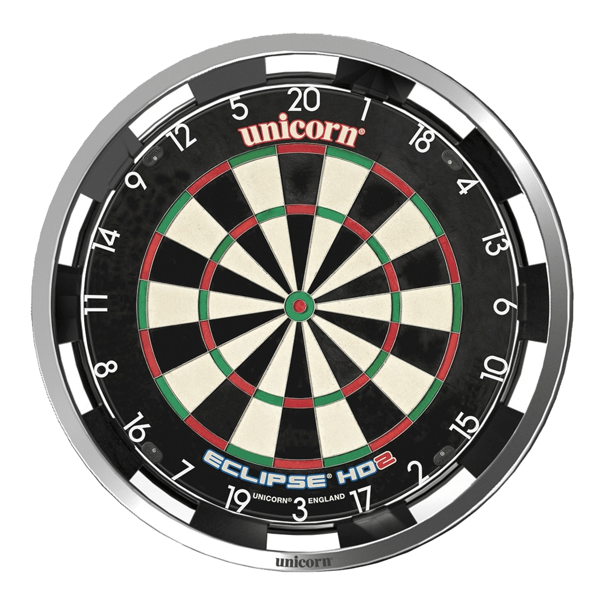 Unicorn Eclipse Ultra Dartboard & Surround & Light Bundle Dartboard Bundles