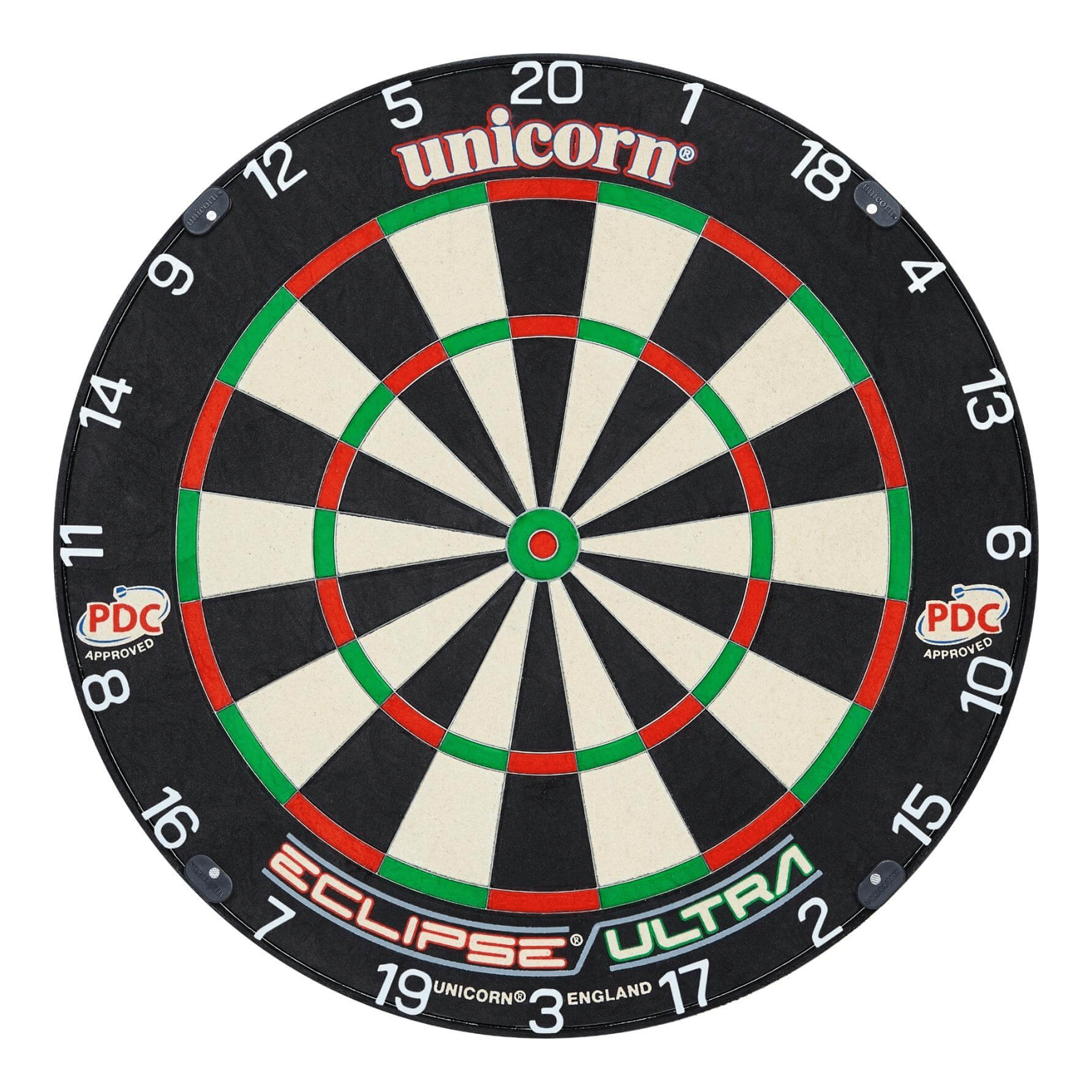Unicorn Eclipse Ultra Dartboard & Surround & Light Bundle Dartboard Bundles