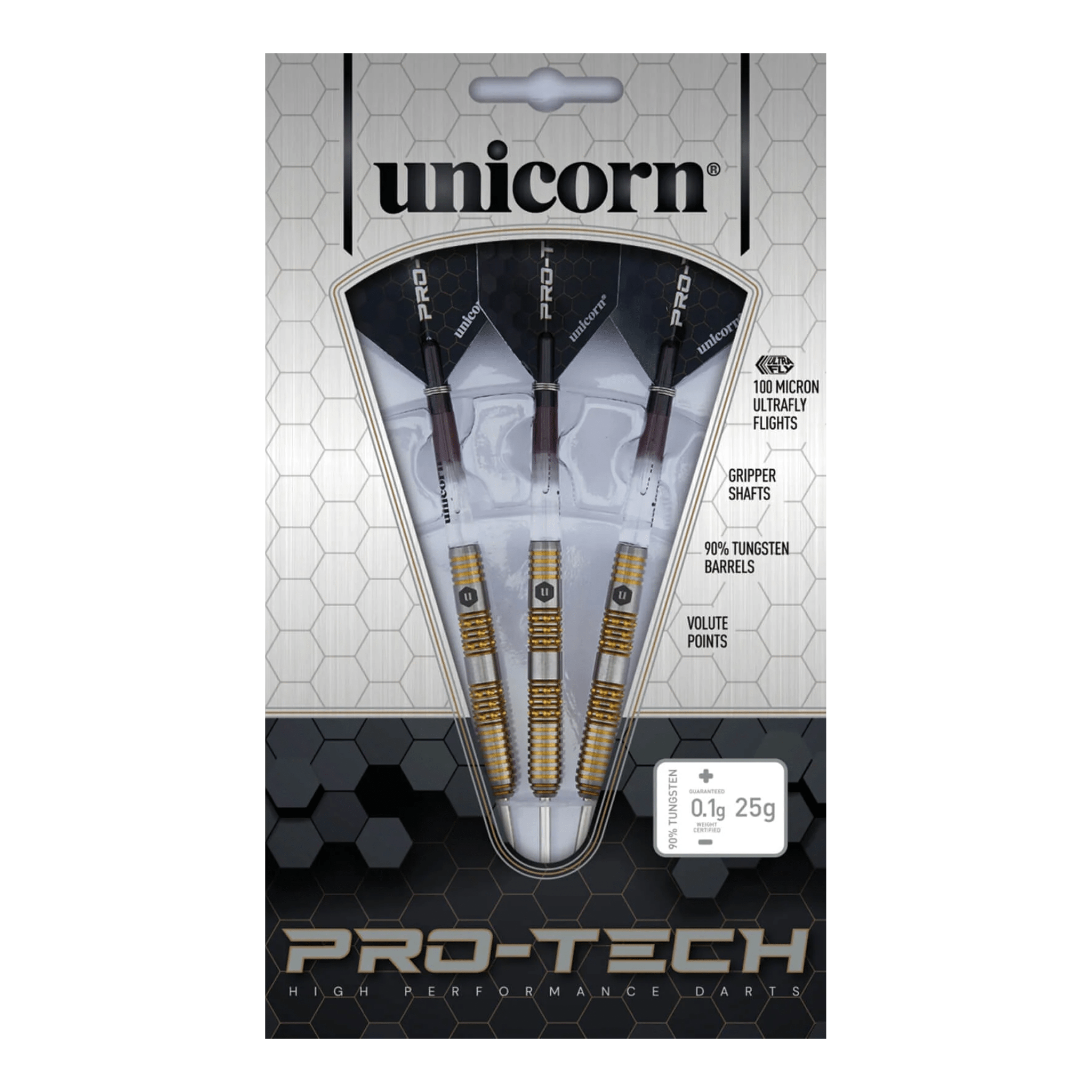 Unicorn Pro-Tech Style 6 - 90% Tungsten Steel Tip Darts Darts