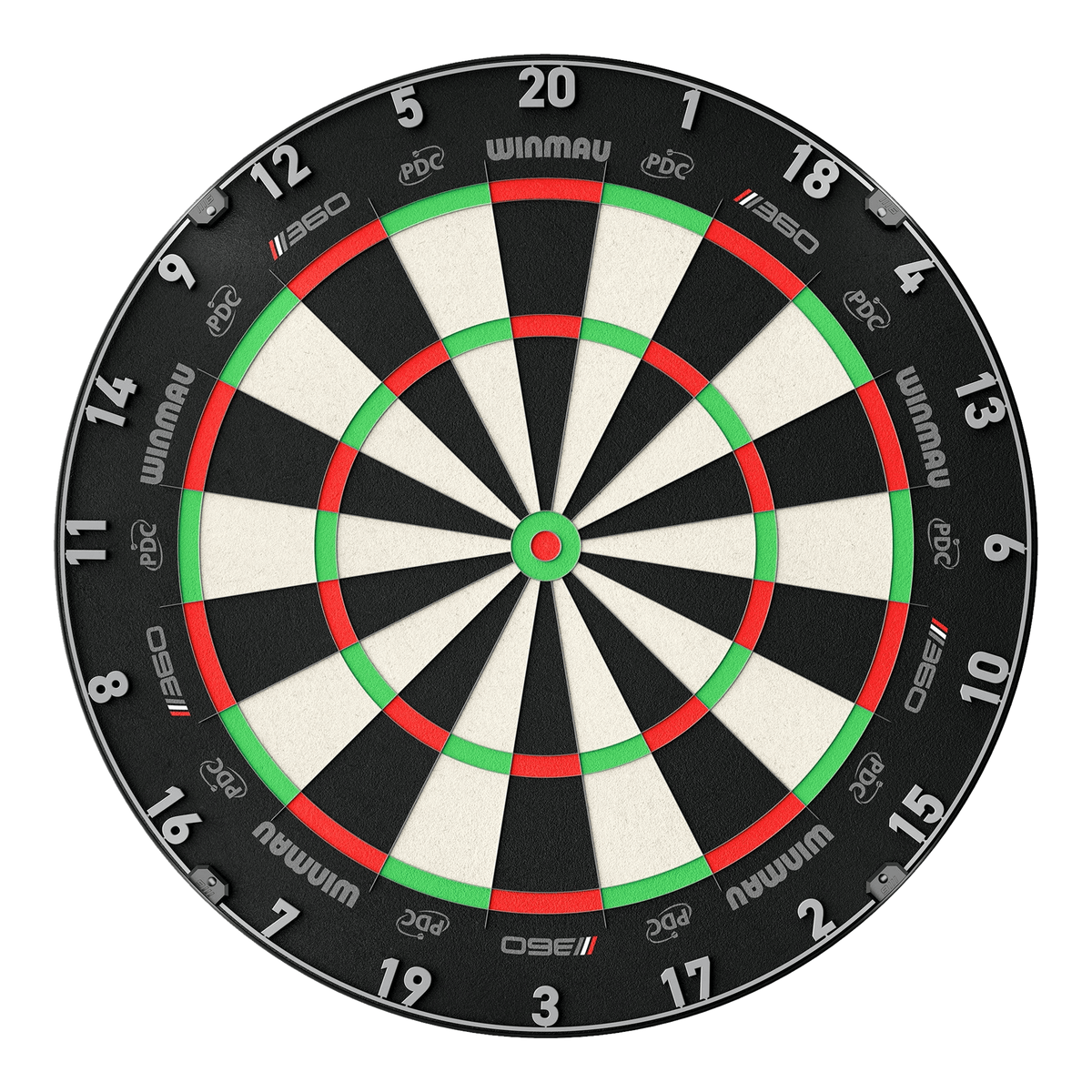 Winmau Blade 360 Dartboard, Surround & Corona Light Bundle Dartboard Bundles