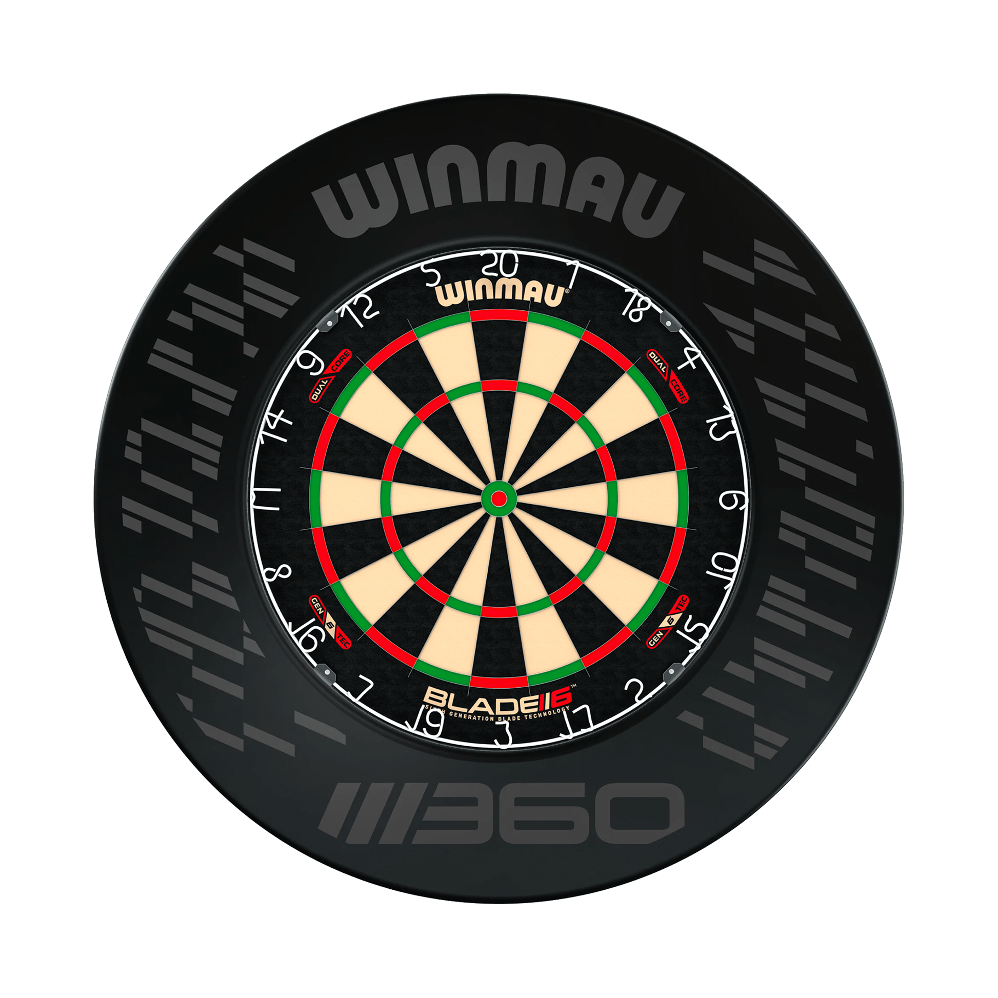 Winmau Blade 6 Dartboard & Surround Bundle Blade 6 Dual Core / Blade 360 Boards