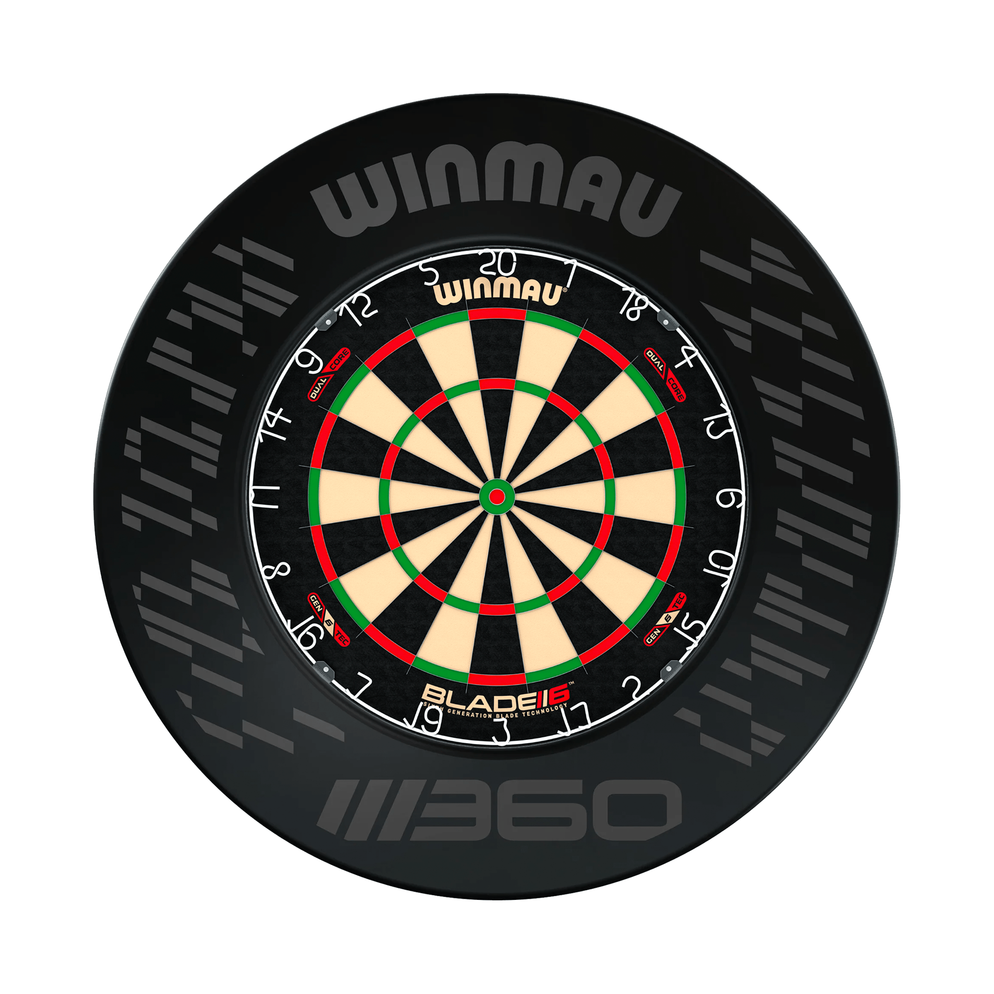Winmau Blade 6 Dartboard & Surround Bundle Blade 6 Dual Core / Blade 360 Boards