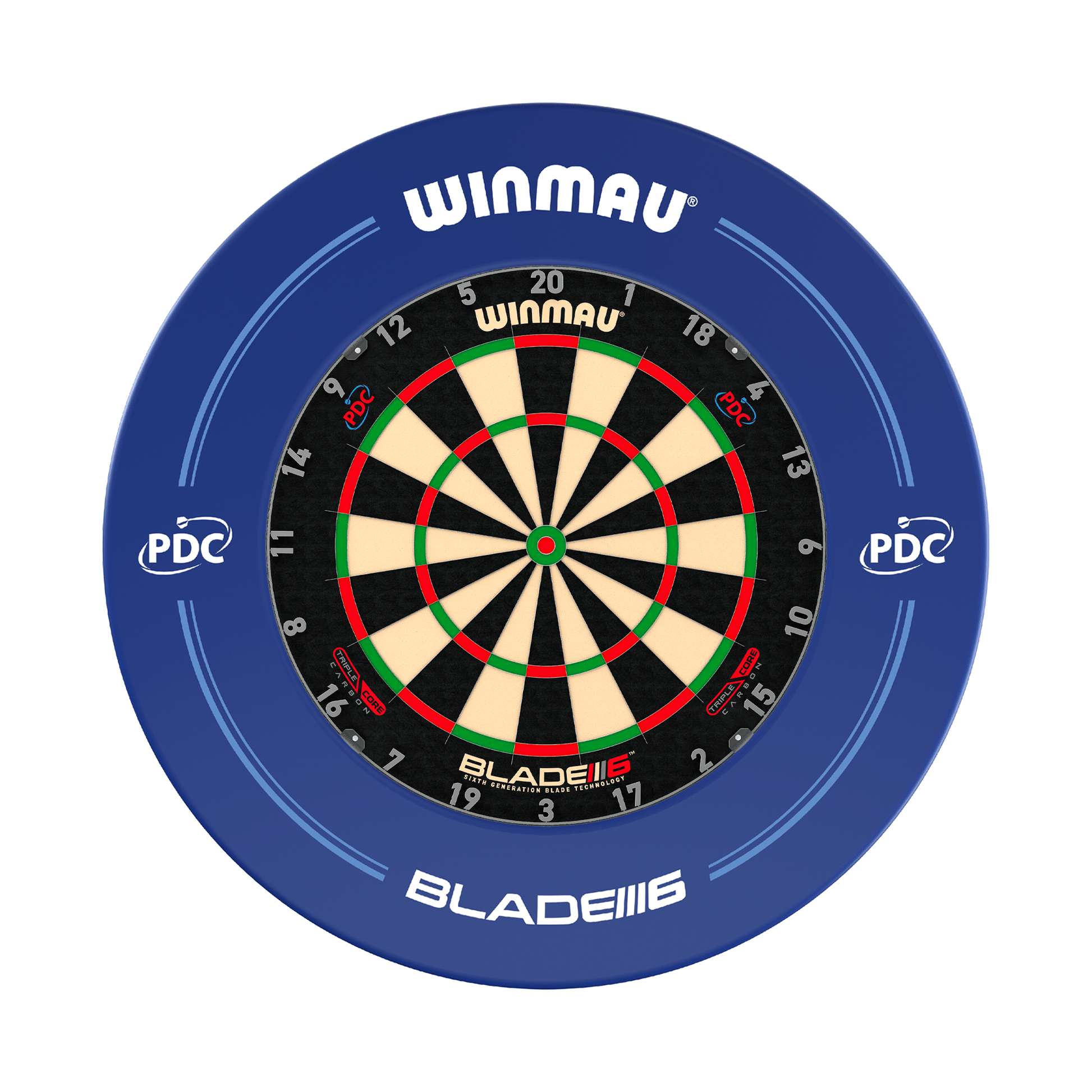 Winmau Blade 6 Dartboard & Surround Bundle Boards