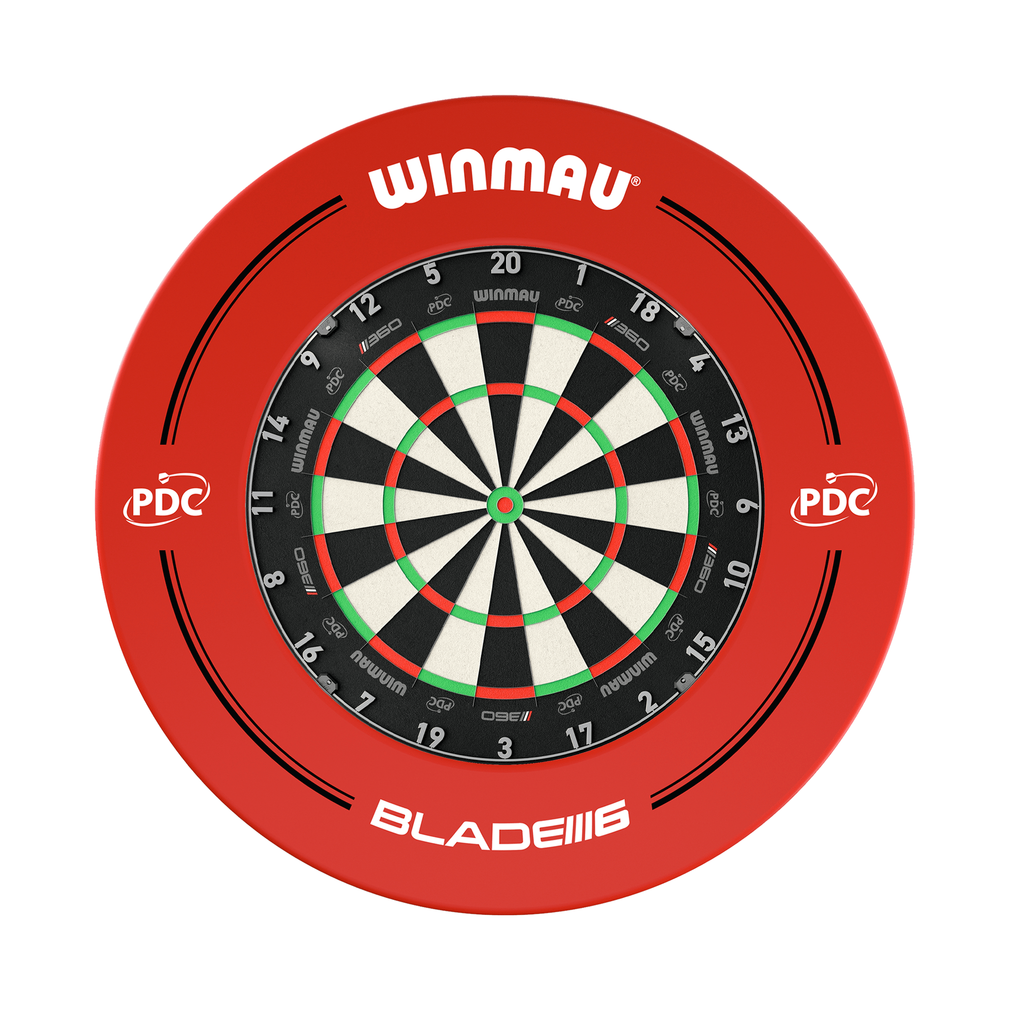 Winmau Blade 6 Dartboard & Surround Bundle Boards