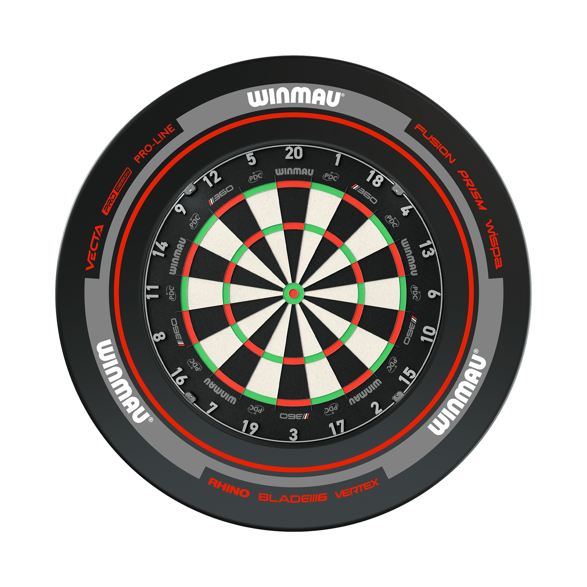Winmau Blade 6 Dartboard & Surround Bundle Boards